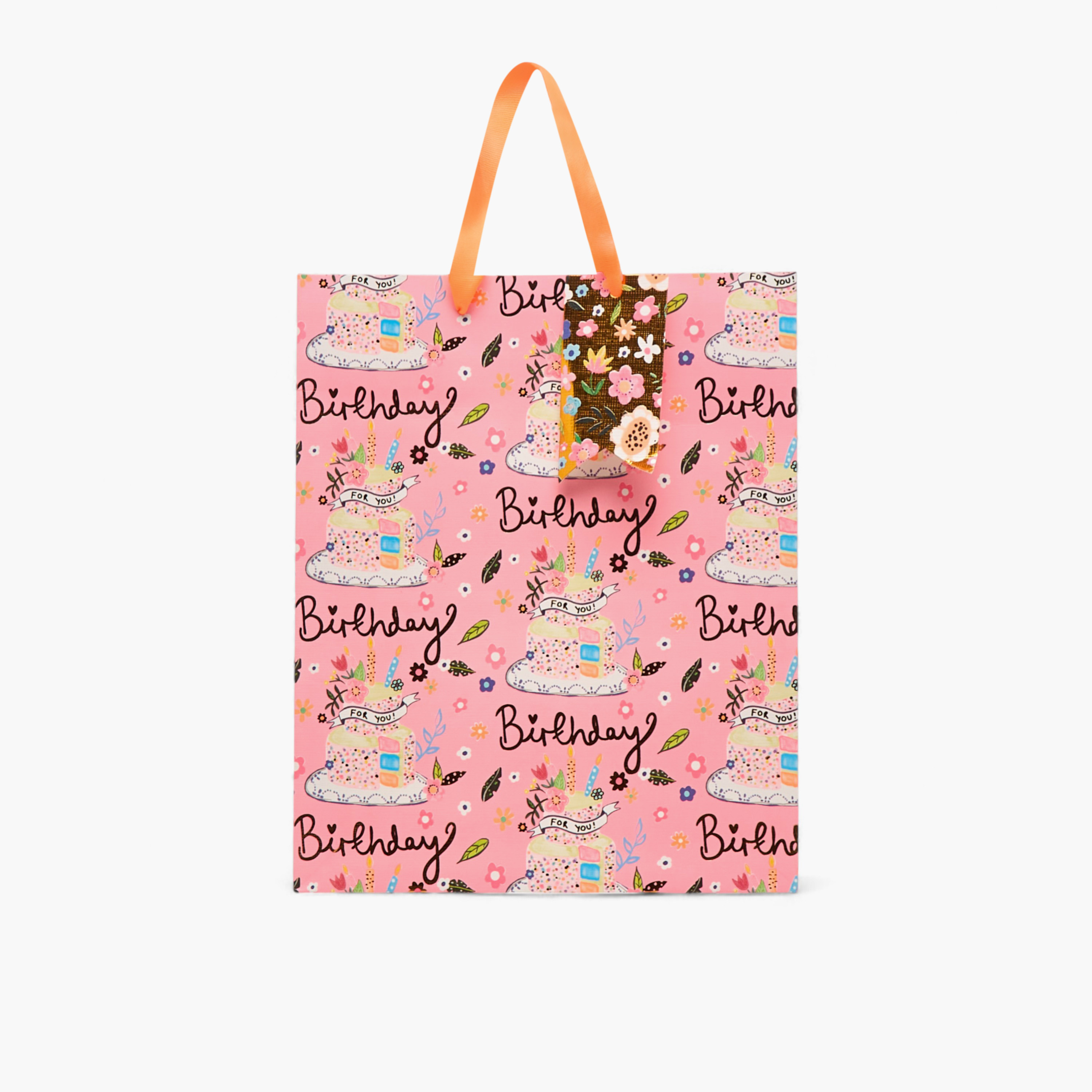Findz Birthday Print Paper Gift Bag - Large-household-giftingaccessories-giftings-image-1