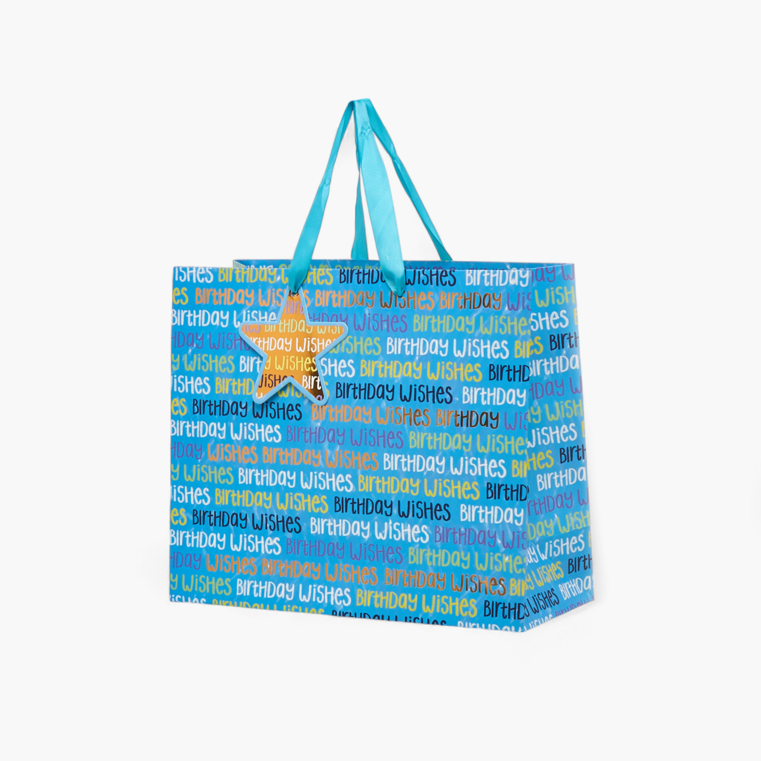 شنطة هدايا عيد ميلاد ورقية من فايندز - كبيرة-household-giftingaccessories-giftings-image-2
