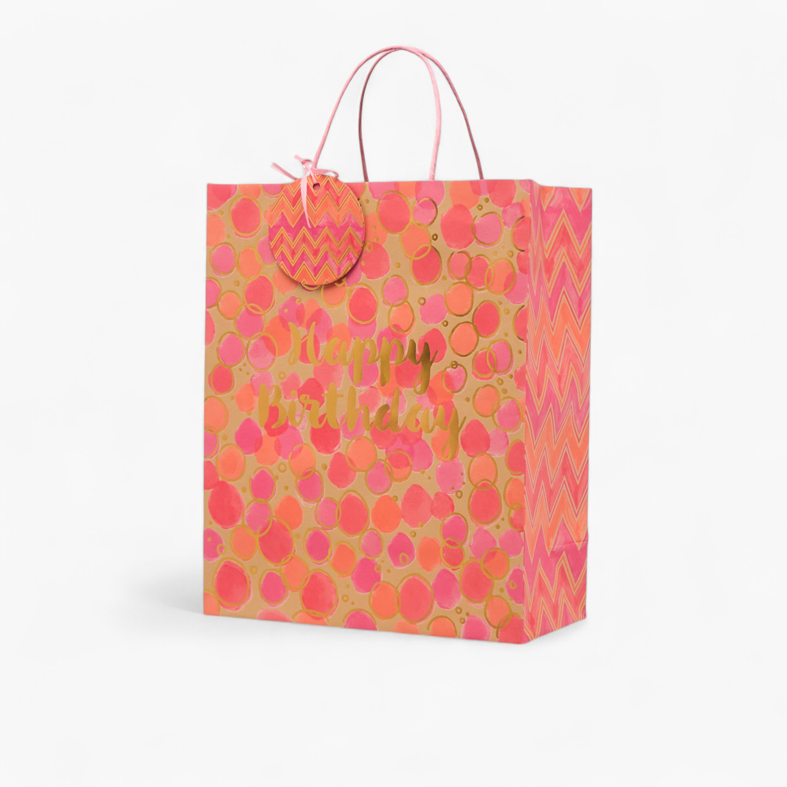 Findz Birthday Print Paper Gift Bag - Large-household-giftingaccessories-giftings-image-2
