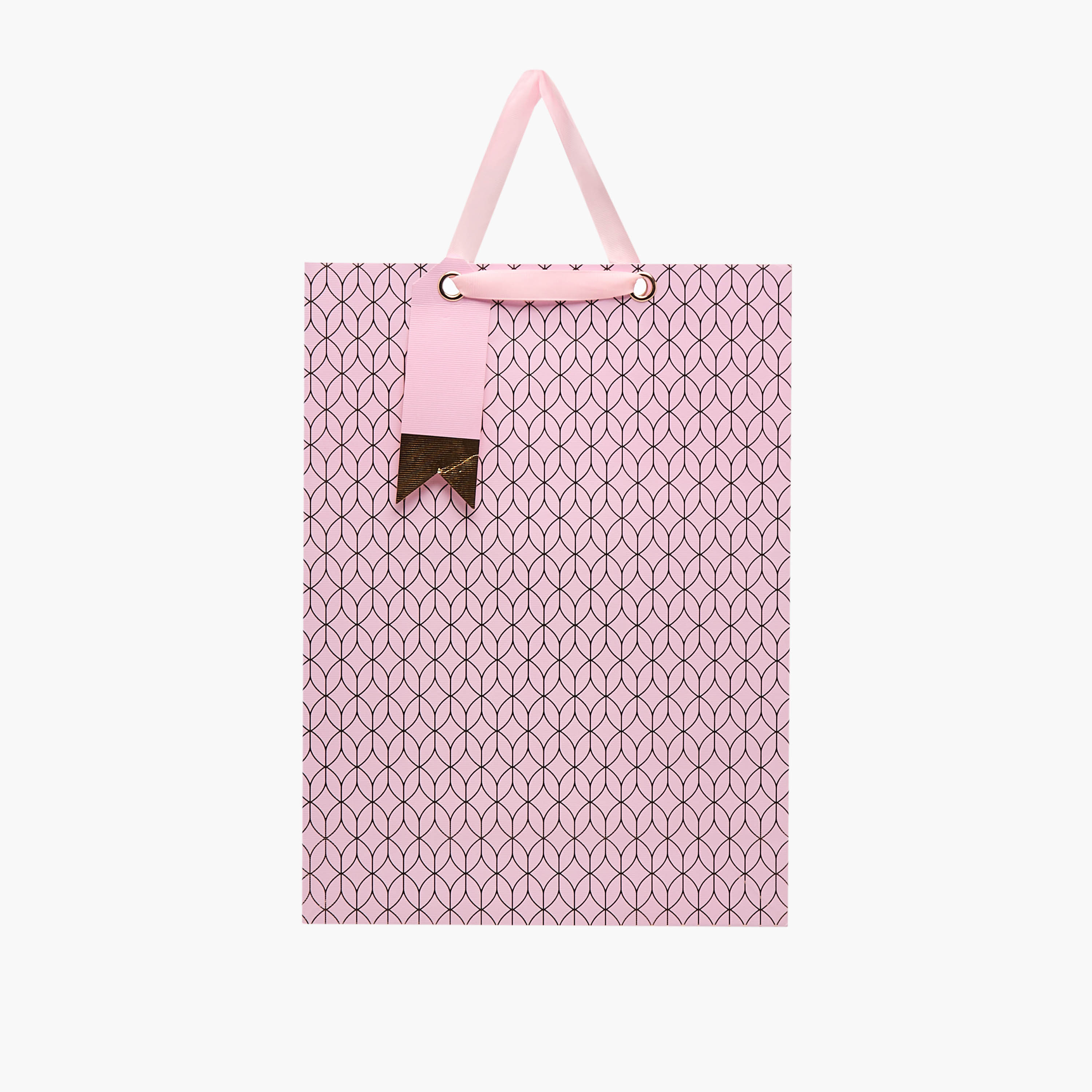 Findz Geometric Print Paper Gift Bag - Extra Large-household-giftingaccessories-giftings-image-1