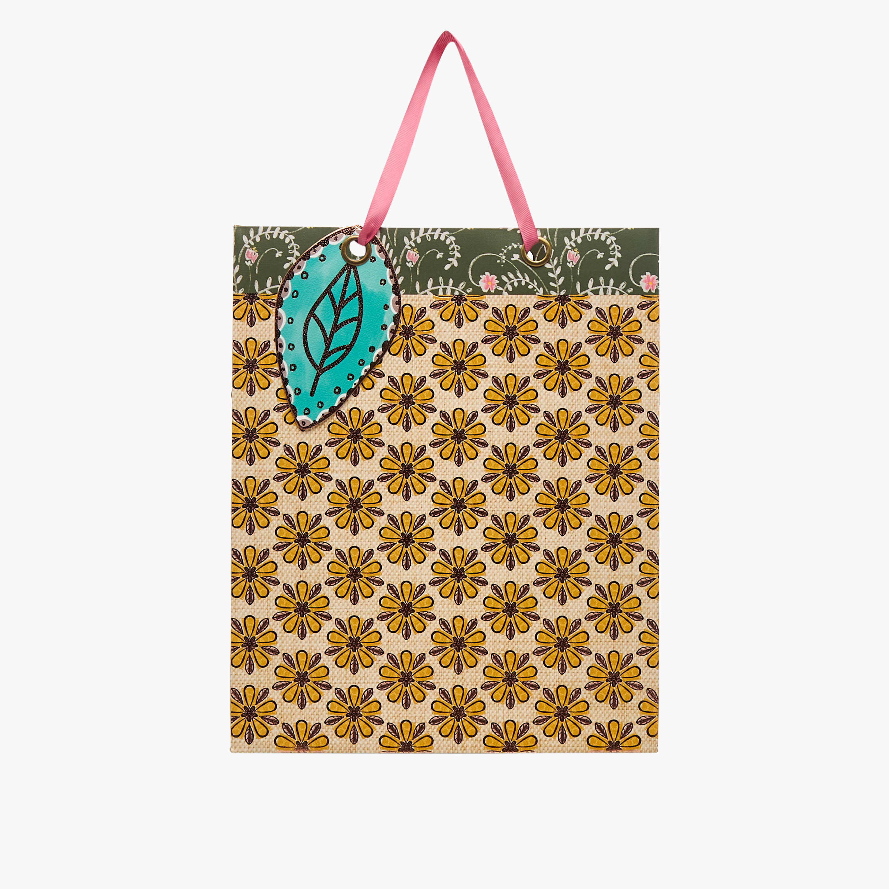 شنطة هدايا ورقية بطبعات من فايندز - كبيرة-household-giftingaccessories-giftings-image-1