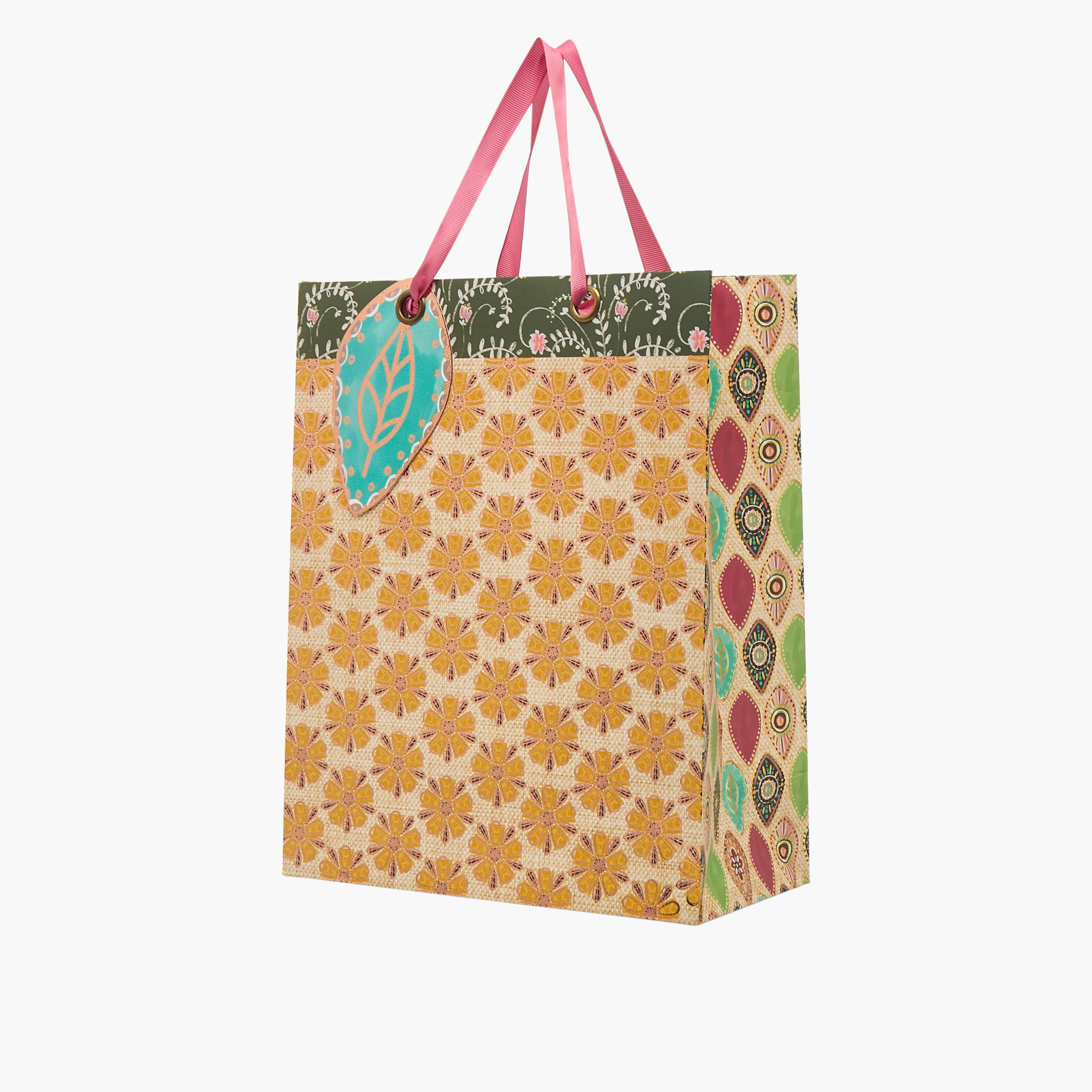 شنطة هدايا ورقية بطبعات من فايندز - كبيرة-household-giftingaccessories-giftings-image-2