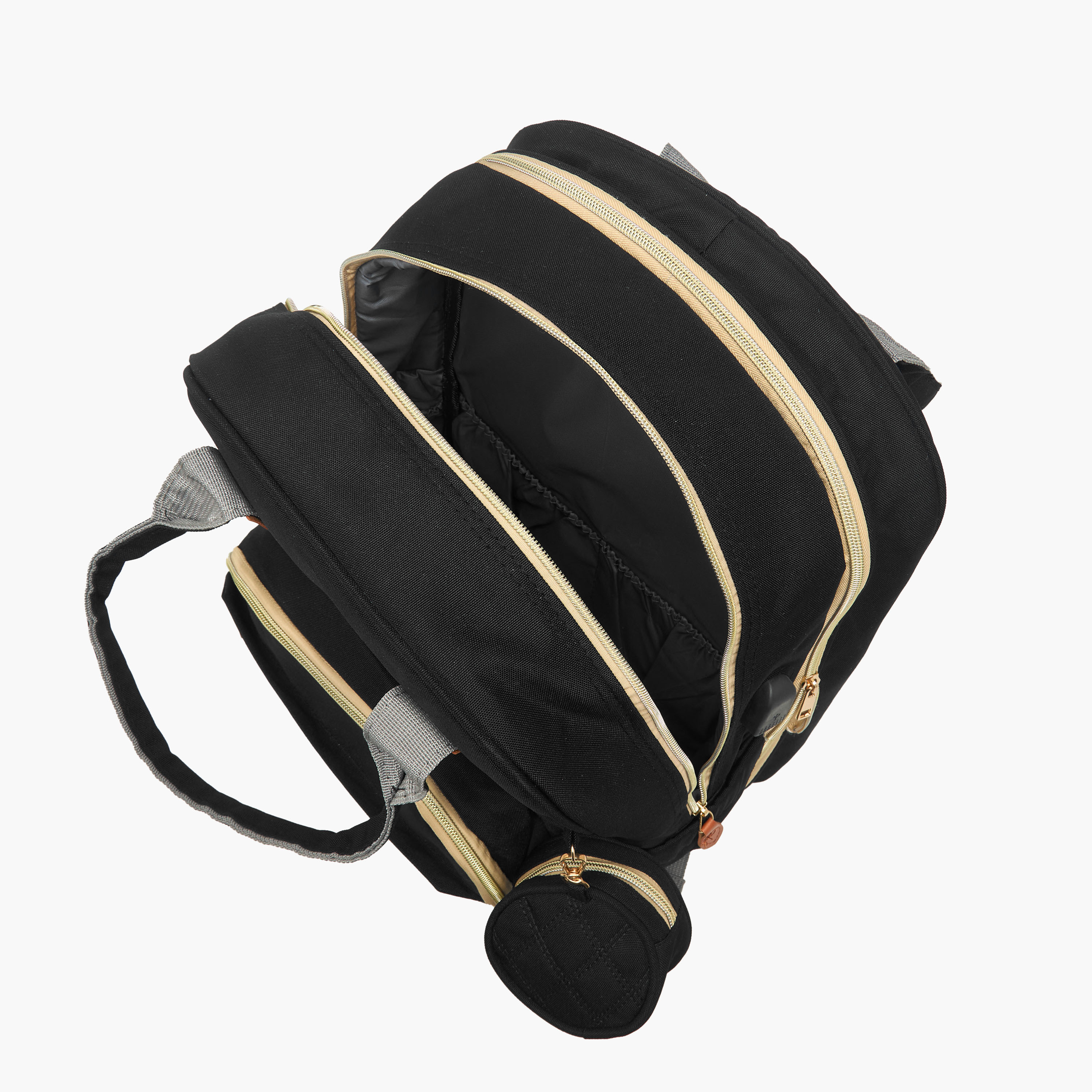 شنطة ظهر مبطنة للحفاضات مع سرير من جونيورز-baby-diapering-diaperbags-image-7