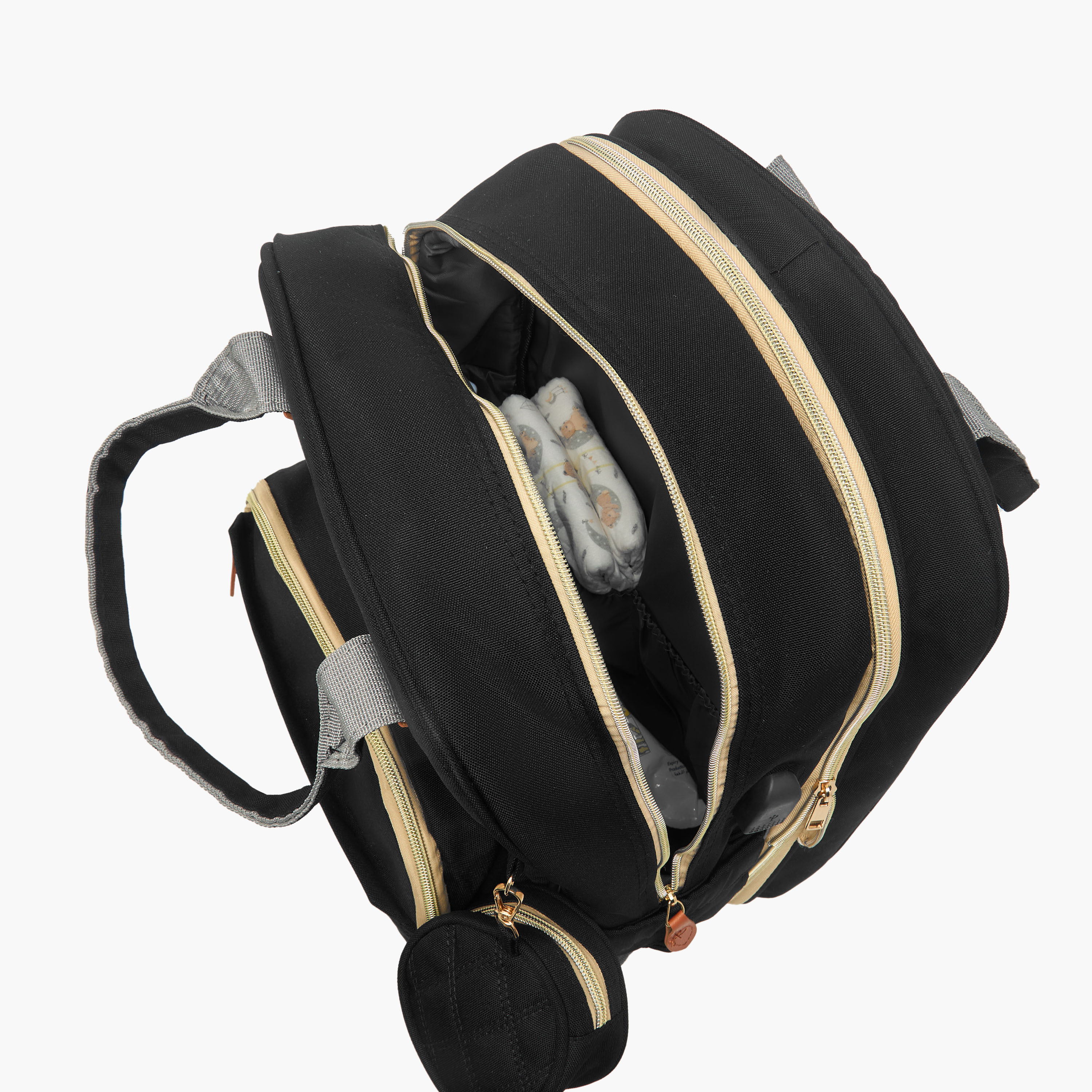 شنطة ظهر مبطنة للحفاضات مع سرير من جونيورز-baby-diapering-diaperbags-image-6