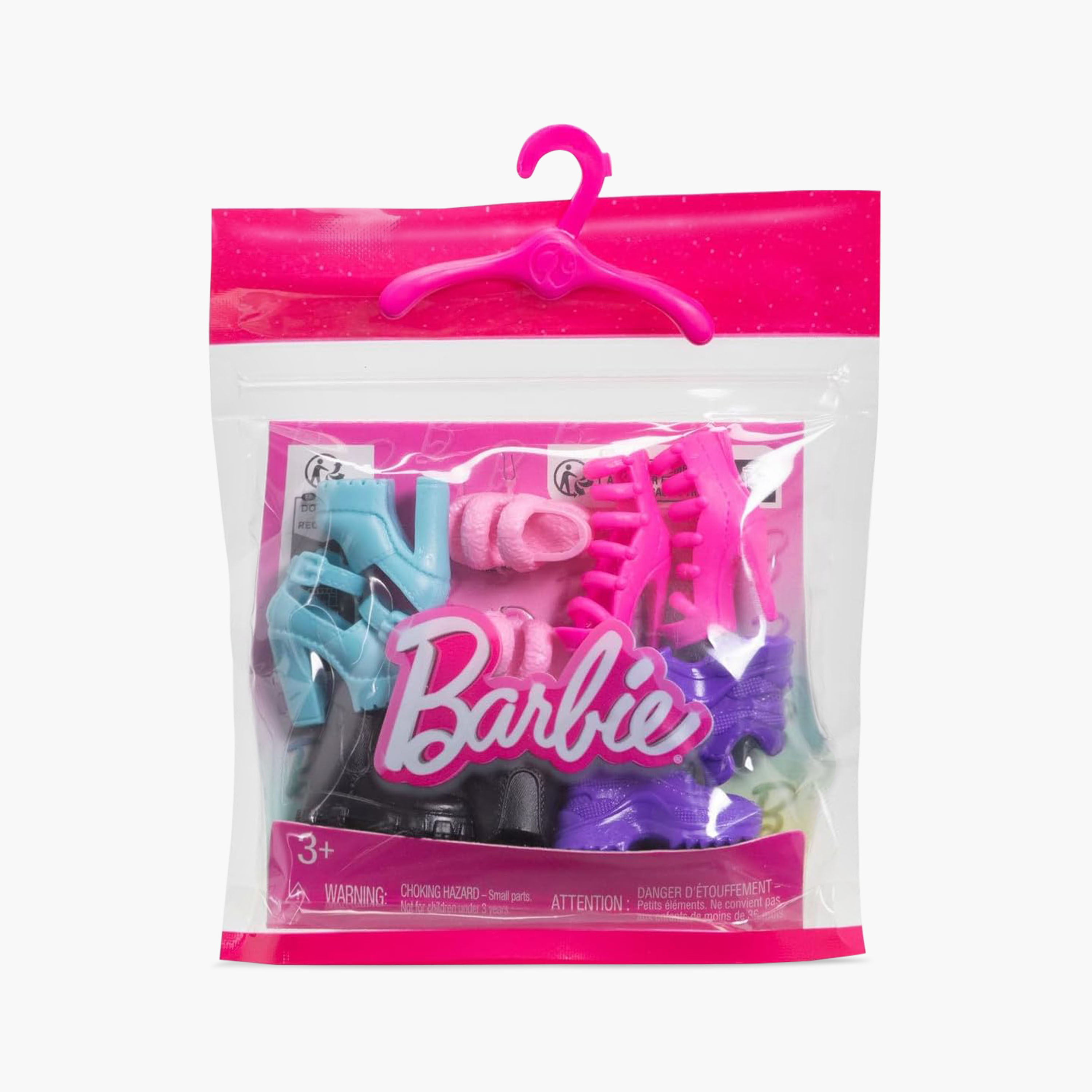 Barbie 5-Pair Fashion Doll Shoe Set-toys-dollsandplaysets-dollplaysets-image-2