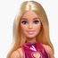 Barbie Fashionistas Doll #230, Blond Hair, Metallic Pink Minidress, Heart Cut-Out, Bracelet, Heels.-toys-dollsandplaysets-dolls-image-3