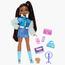 Barbie Dream Besties Playset, Barbie “Brooklyn” Posable Doll with Long Black Hair, 9 Accessories-toys-dollsandplaysets-dollplaysets-image-1