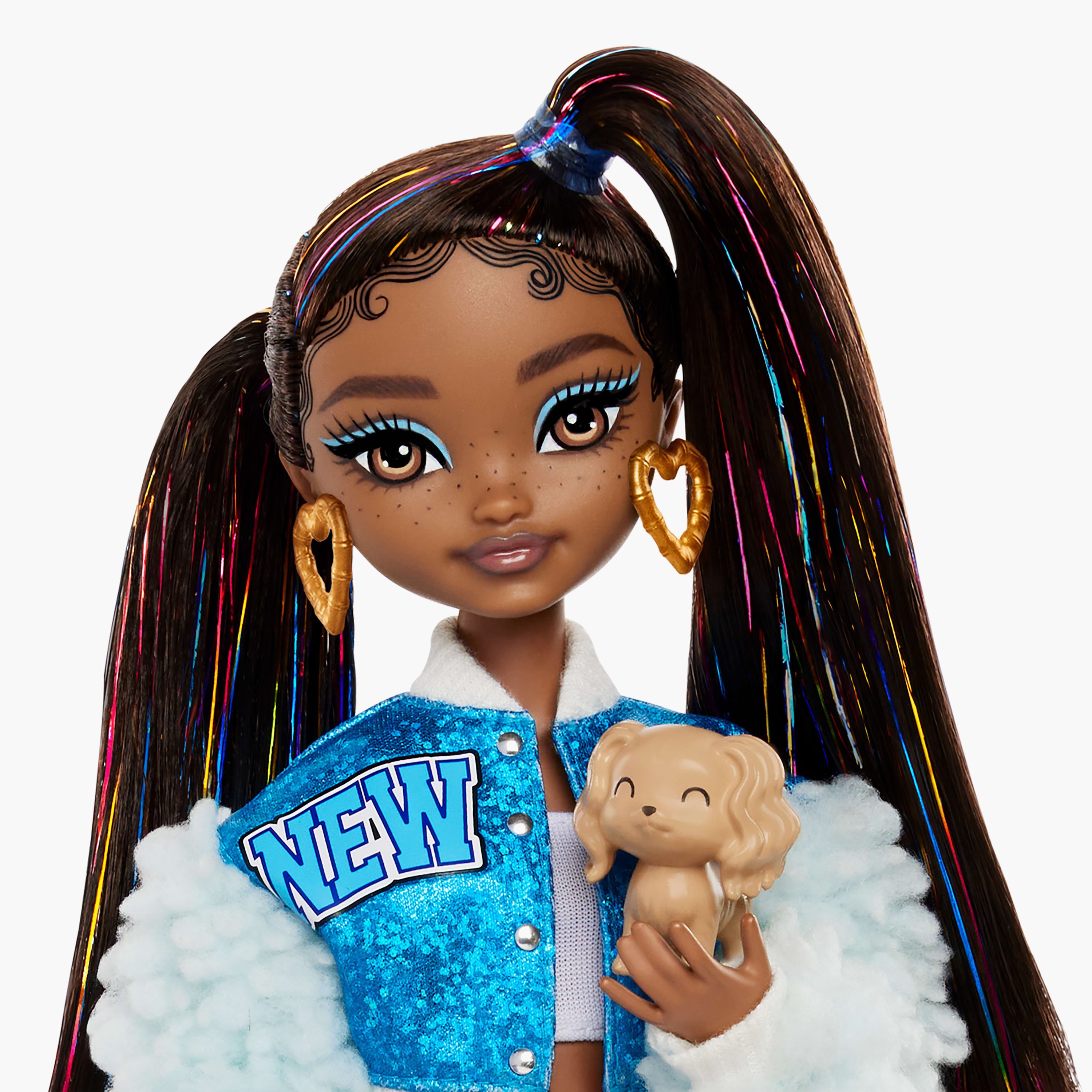 Barbie Dream Besties Playset, Barbie “Brooklyn” Posable Doll with Long Black Hair, 9 Accessories-toys-dollsandplaysets-dollplaysets-image-3