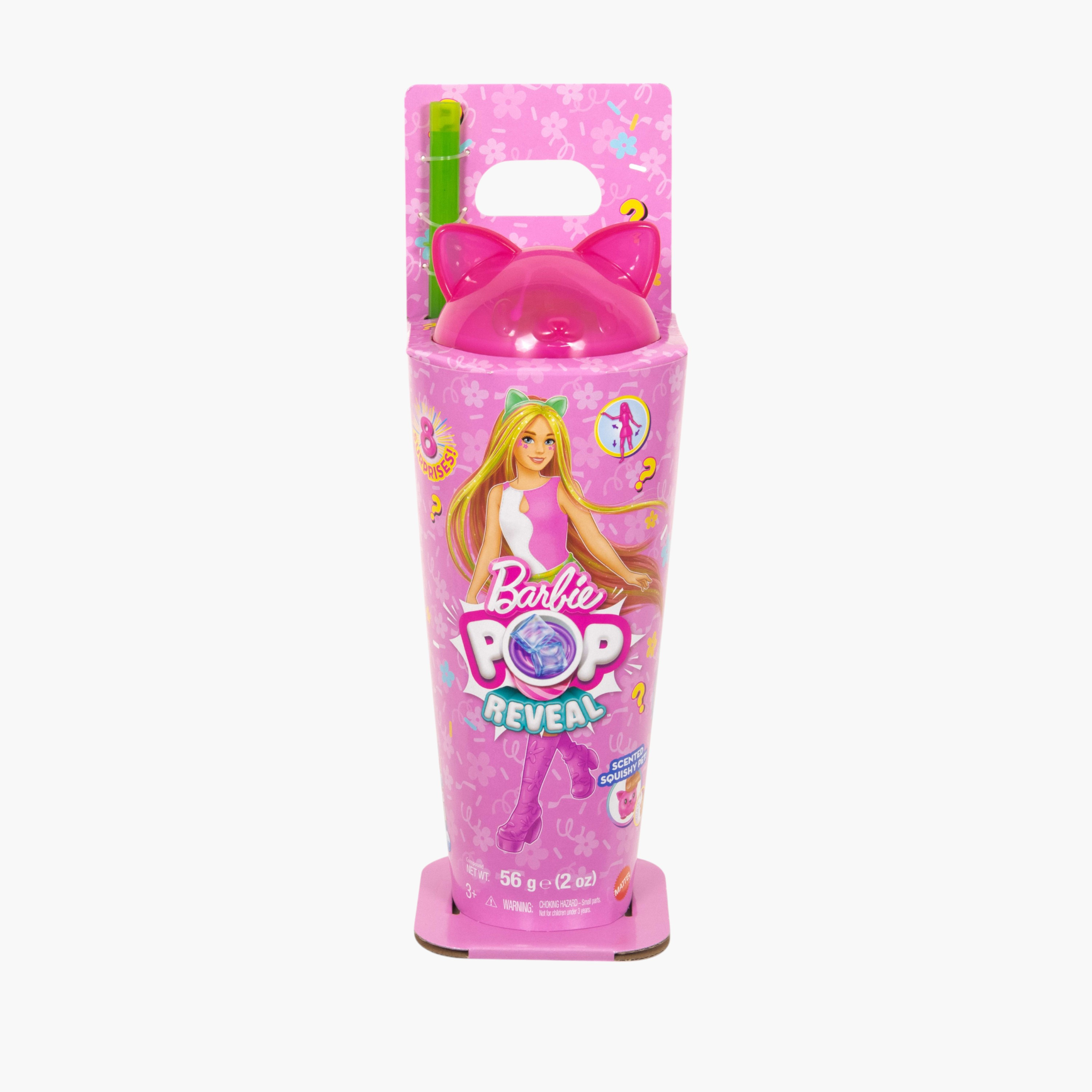 Barbie Pop Reveal Series Doll Accessories Set, Shakes Series, Scented Cute Kitten & Pet, 8 Surprises-toys-dollsandplaysets-dollplaysets-image-6
