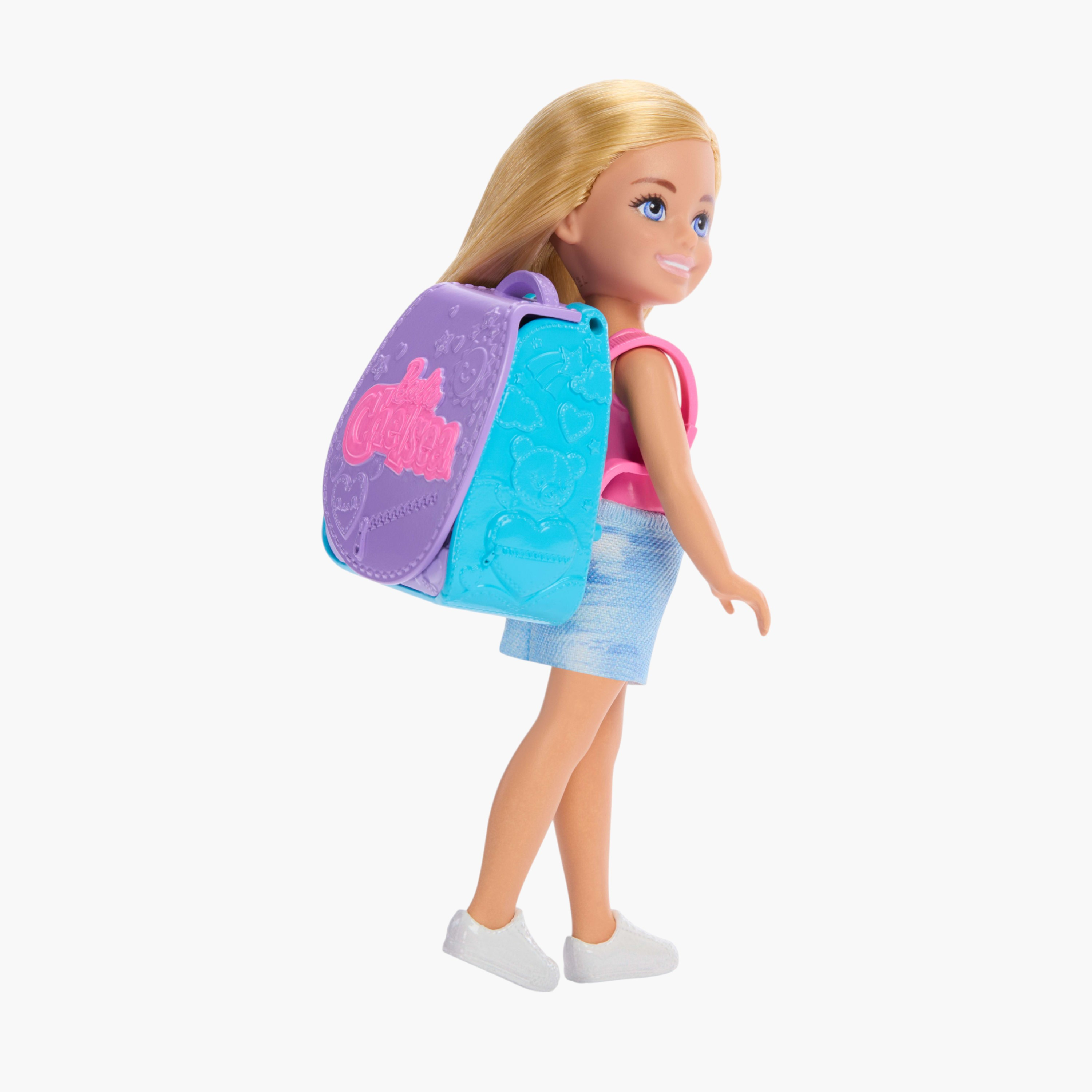 Barbie Family & Friends Cupcake Baking Blonde Chelsea Doll, Wearable Backpack and Baking Play Pieces-toys-dollsandplaysets-dollplaysets-image-1