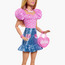 Barbie 28-in Blonde Fashion Doll with Pink Top, Denim Skirt, & Cowboy Boots, Necklace and Purse-toys-dollsandplaysets-dollplaysets-image-4