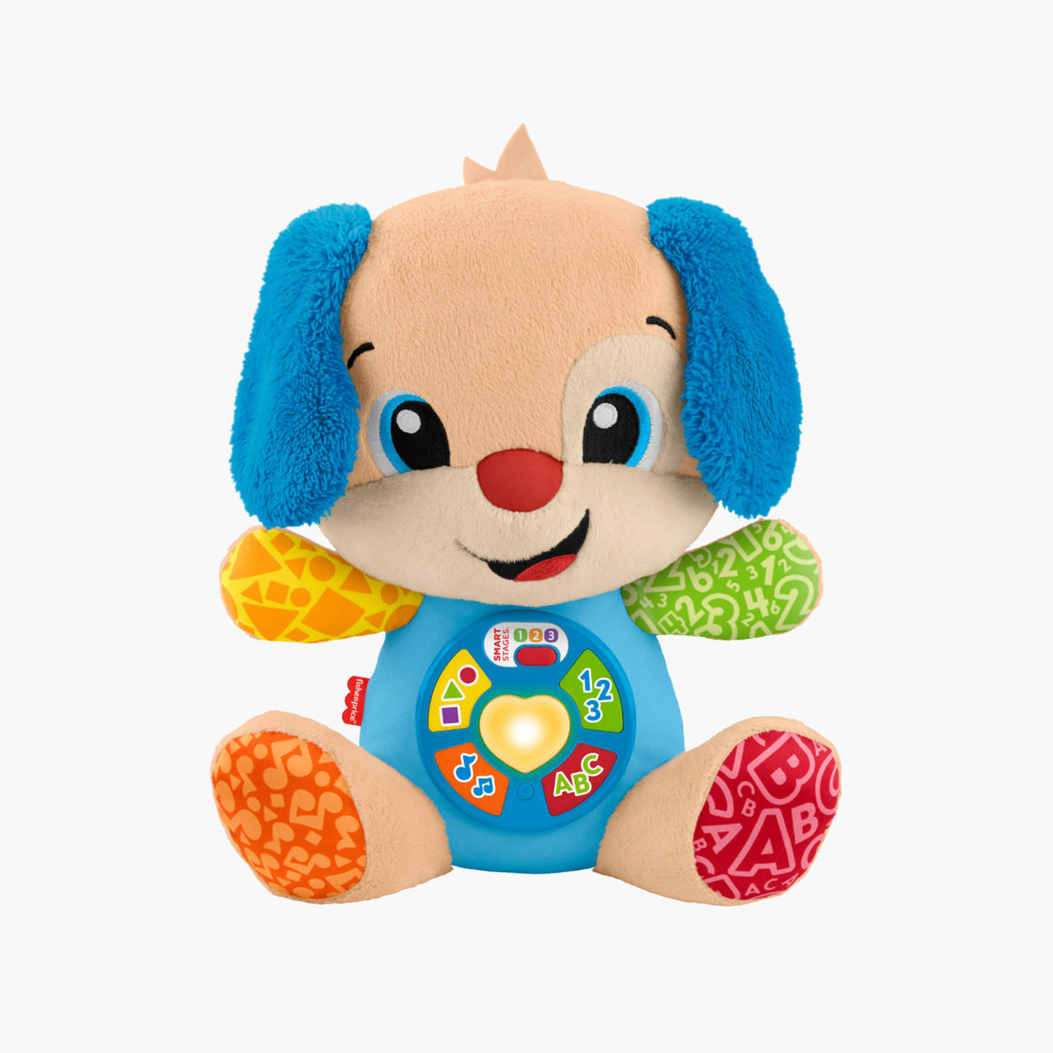Fisher-Price Baby Learning Toy Laugh & Learn Smart Stages Puppy Musical Plush for Ages 6+ Months-toys-babyandtoddlertoys-learningtoys-image-1