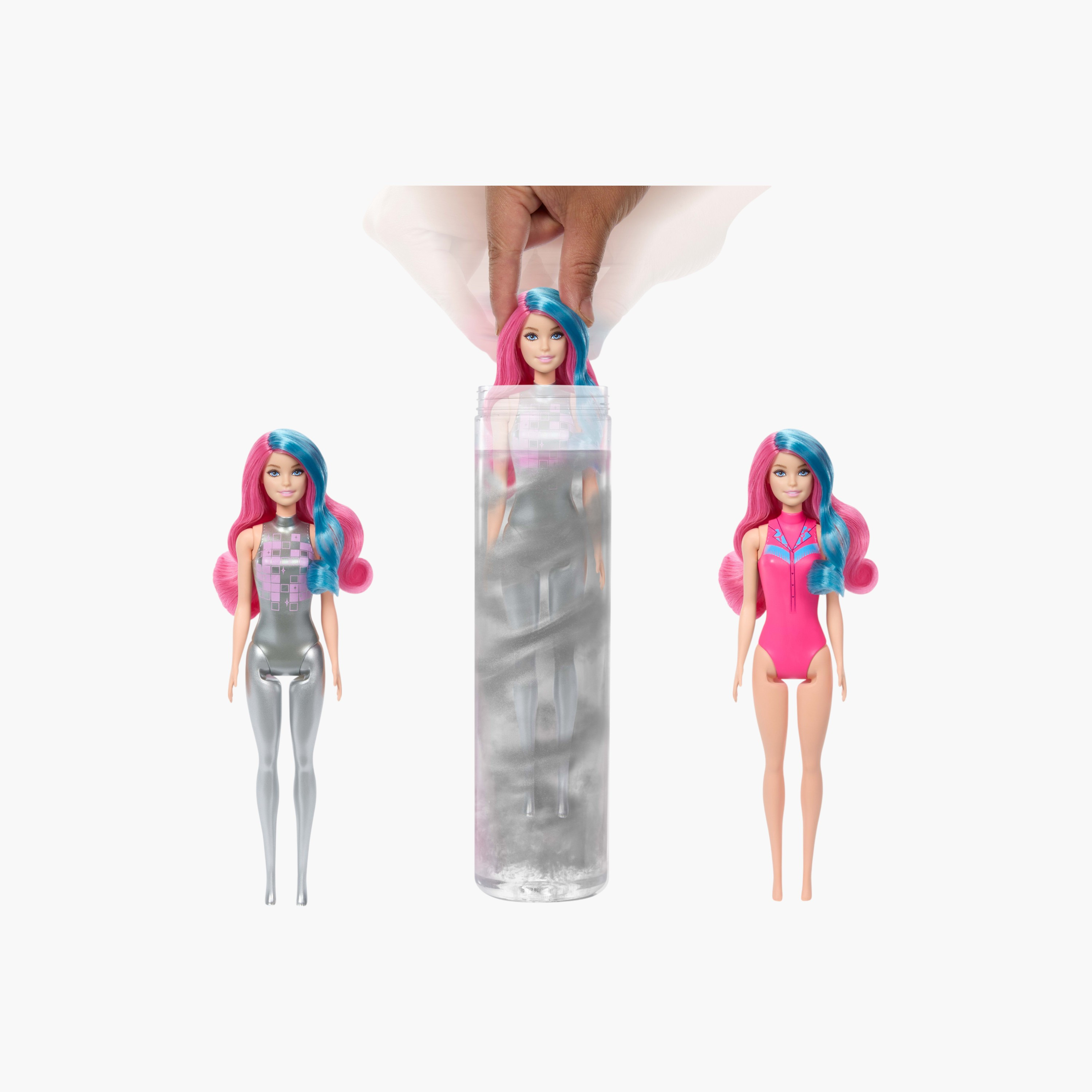 Barbie Color Reveal Fashion Doll & Accessories with 6 Surprises, Disco Star Series (Styles May Vary)-toys-dollsandplaysets-dollplaysets-image-3