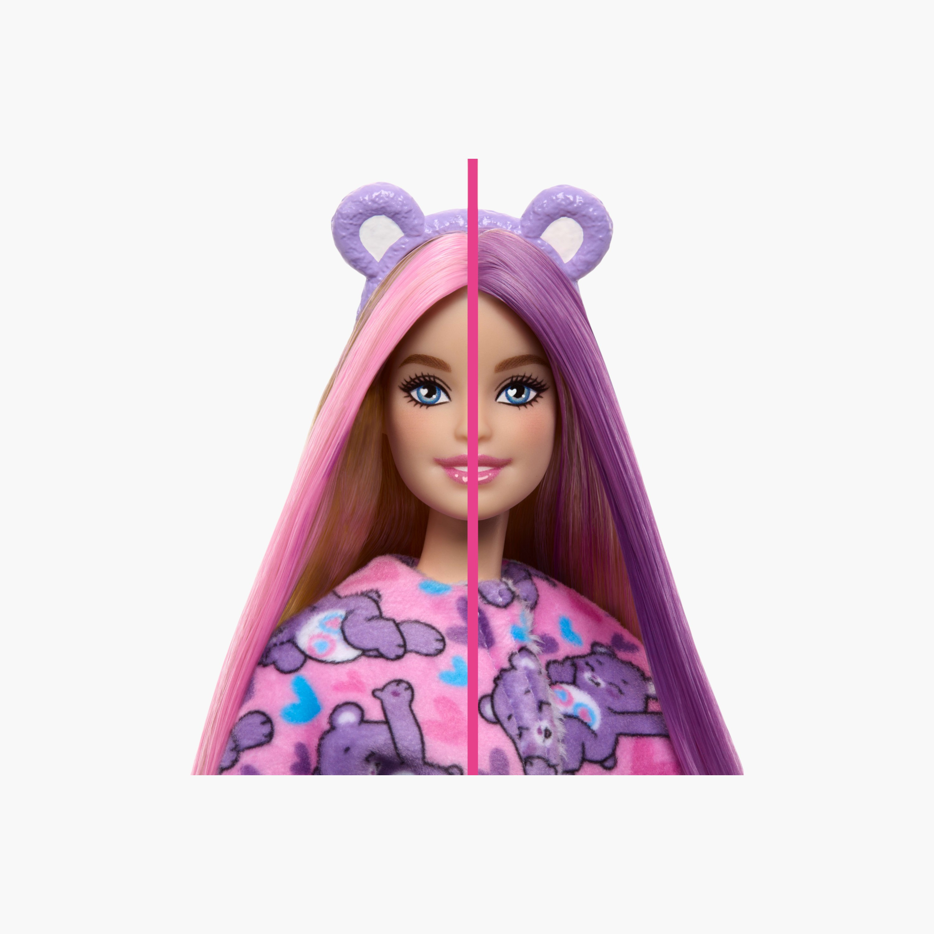 دمية باربي كيوتي ريفيل سلسلة كير بيرز مع زي دب قطيفة و10 مفاجآت وإكسسوارات من باربي-toys-dollsandplaysets-dollplaysets-image-4