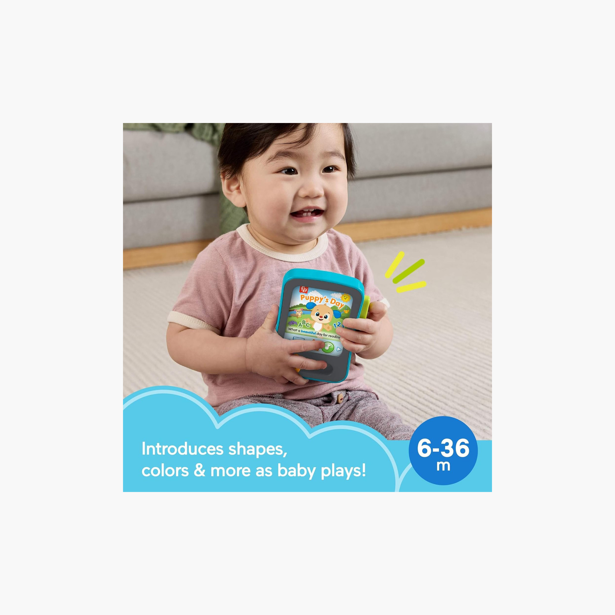 Fisher-Price Laugh and Learn Storytime Reader Toy-toys-babyandtoddlertoys-learningtoys-image-2