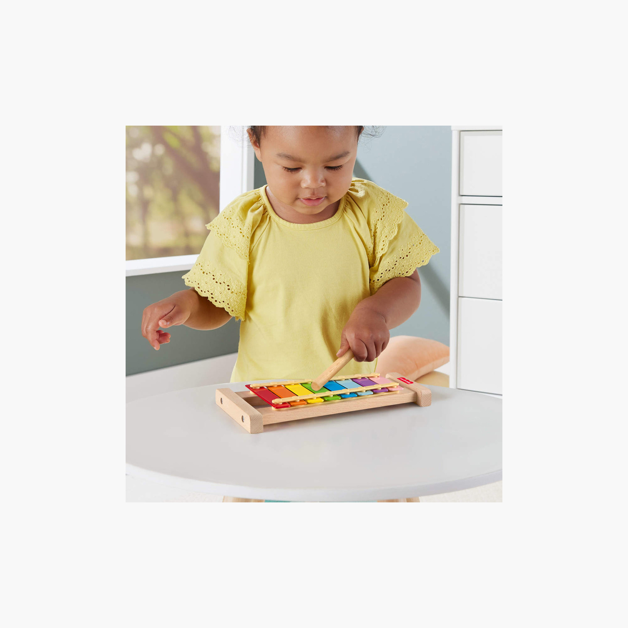 Fisher-Price Wooden Xylophone Toy-toys-babyandtoddlertoys-lightsandmusicaltoys-image-2