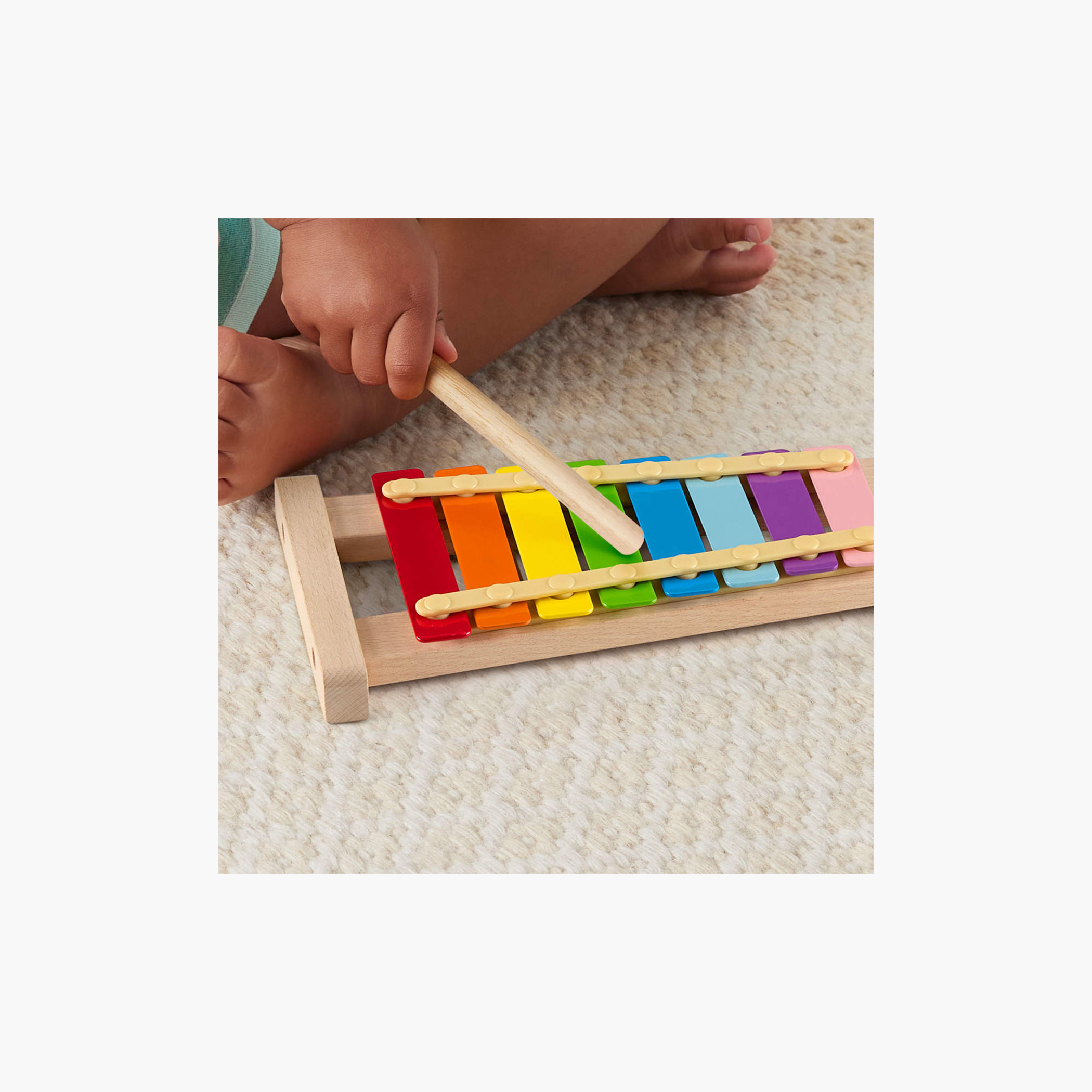 Fisher-Price Wooden Xylophone Toy-toys-babyandtoddlertoys-lightsandmusicaltoys-image-3