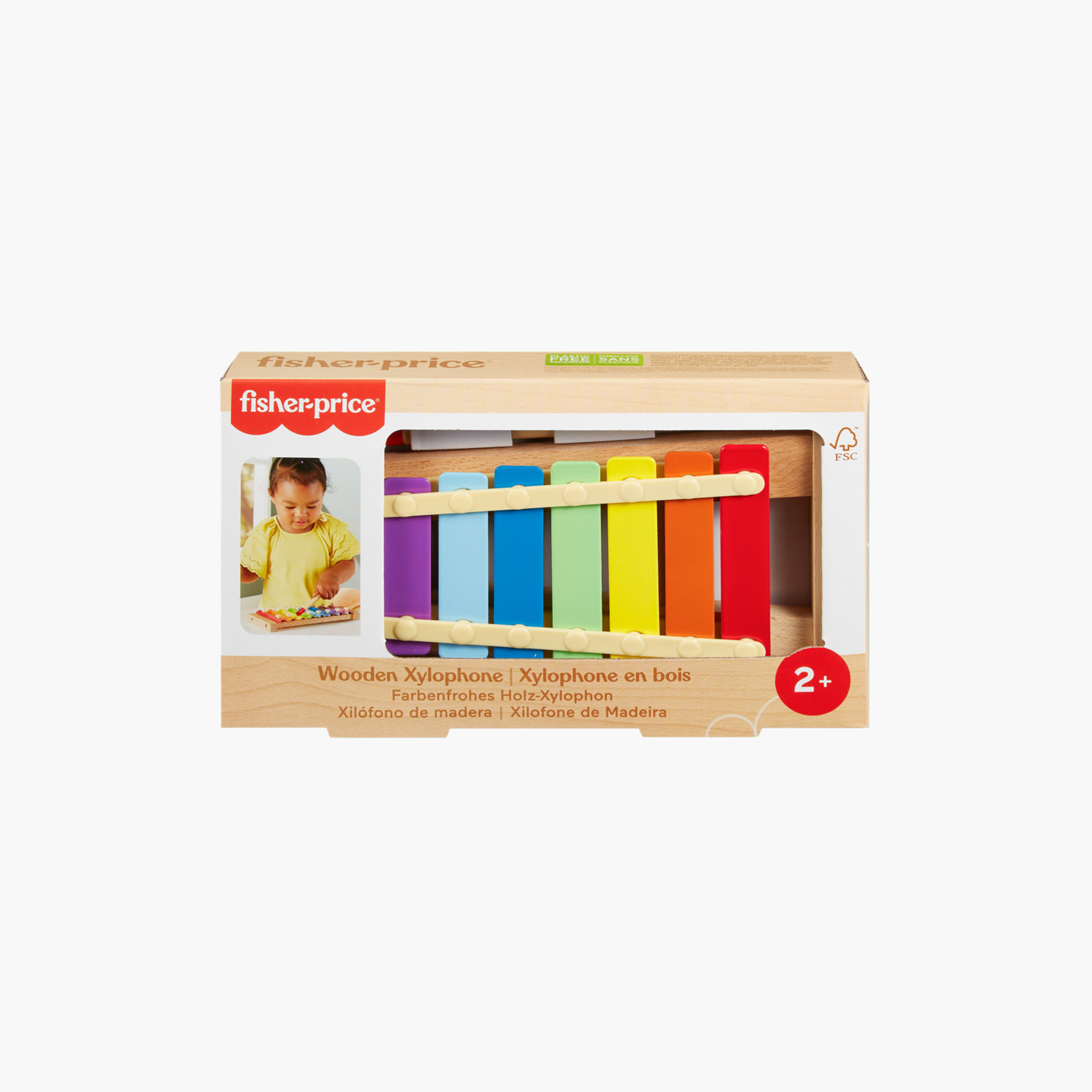 Fisher-Price Wooden Xylophone Toy-toys-babyandtoddlertoys-lightsandmusicaltoys-image-6