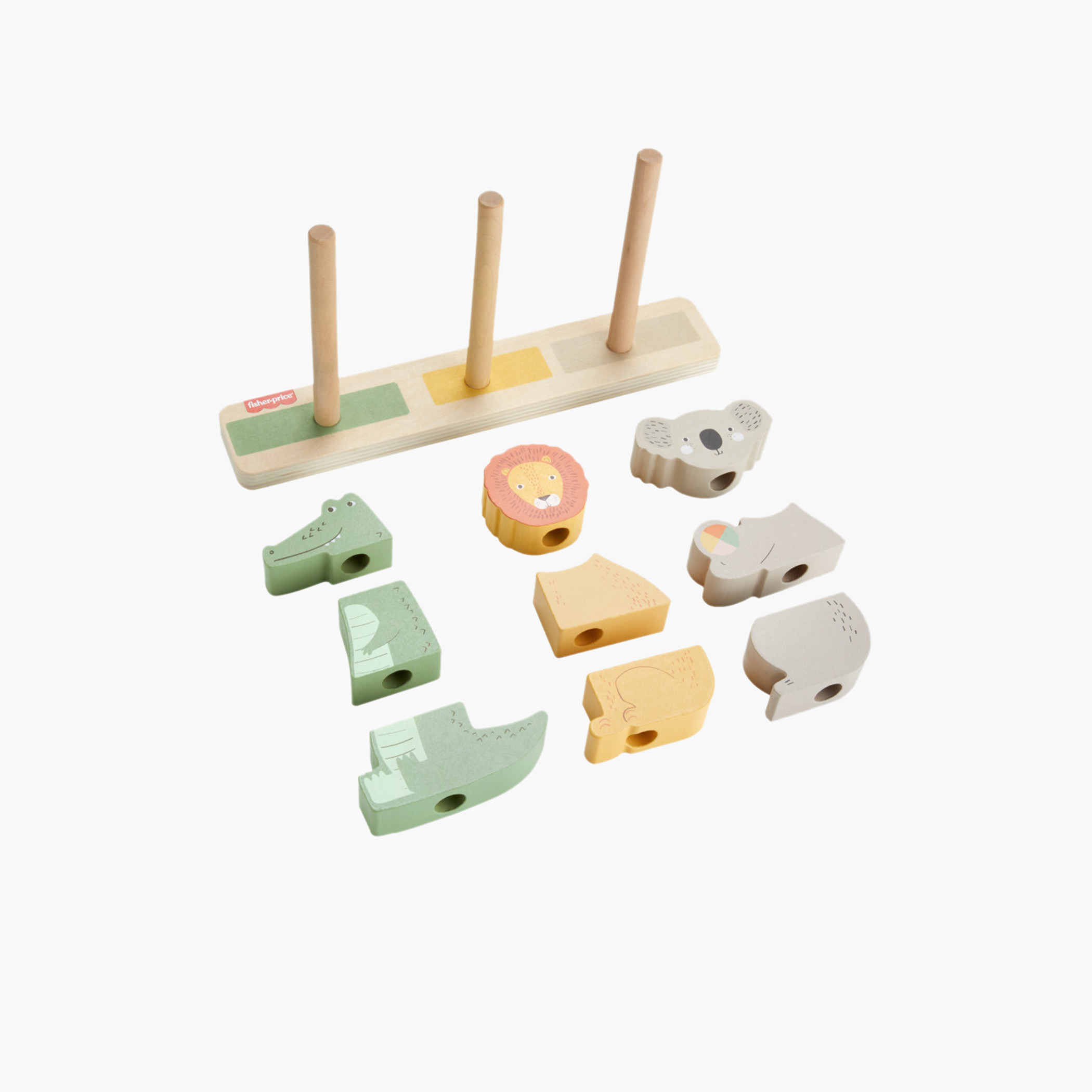 Fisher-Price Wooden Stack and Sort Animal Toy-toys-babyandtoddlertoys-stackingandnestingtoys-image-5