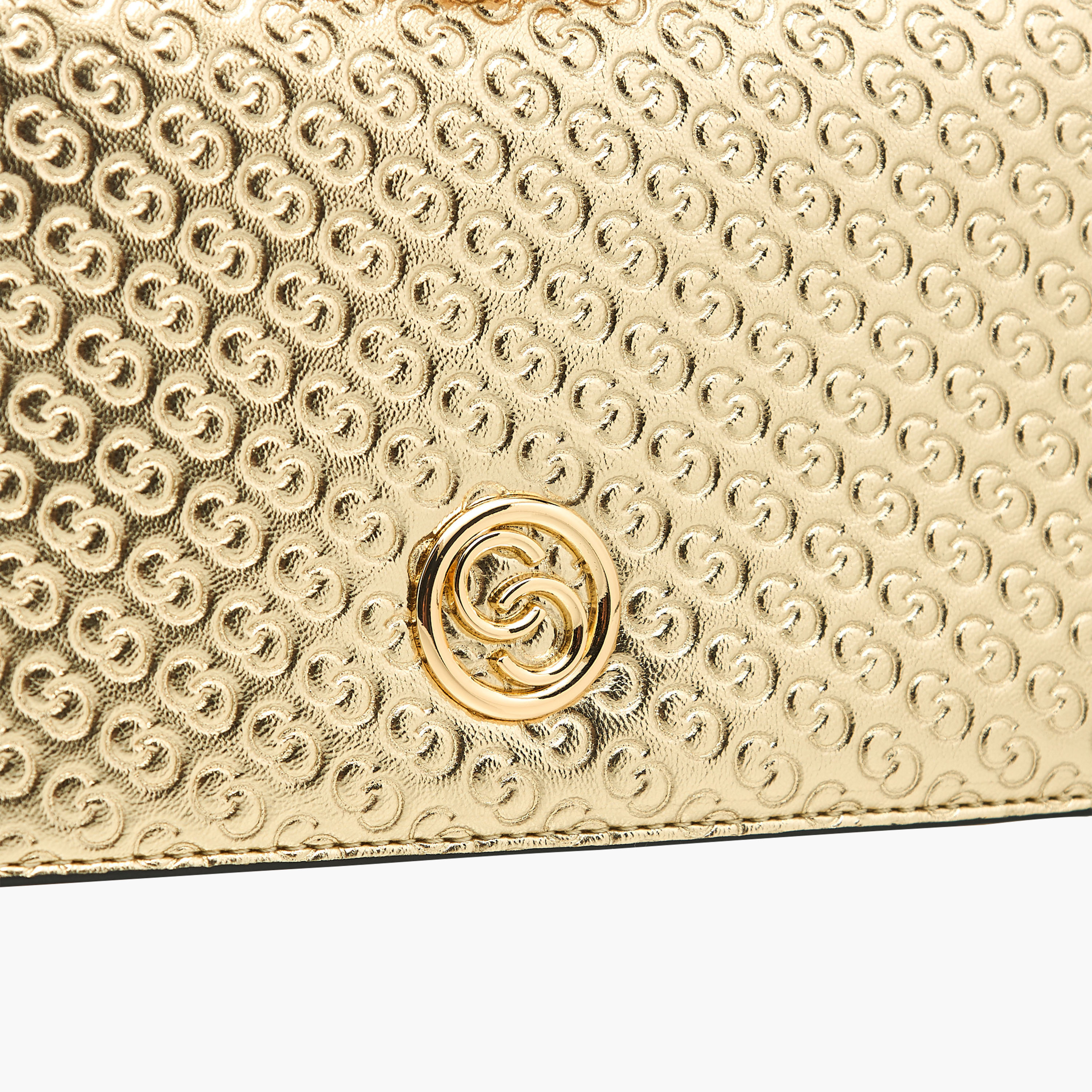 Celeste Monogram Embossed Crossbody Bag with Chain Strap-women-bagsandwallets-handbags-image-5