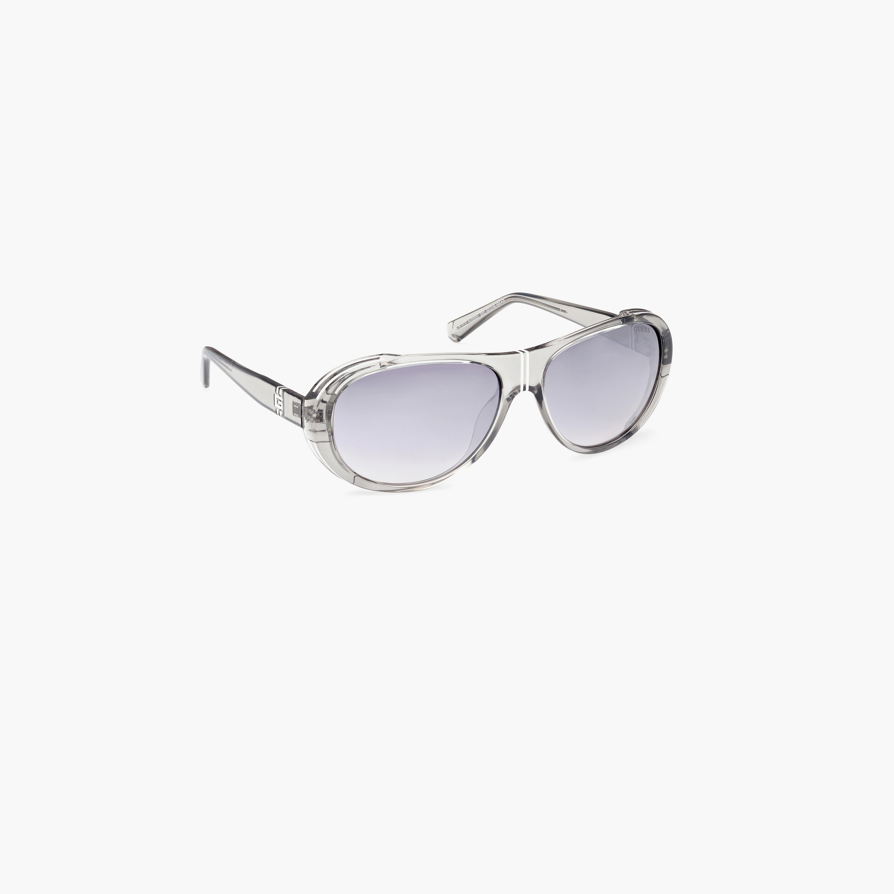 Guess 62MM Mirror Grey Oval Sunglasses GU0008120C62-men-sunglasses-image-3