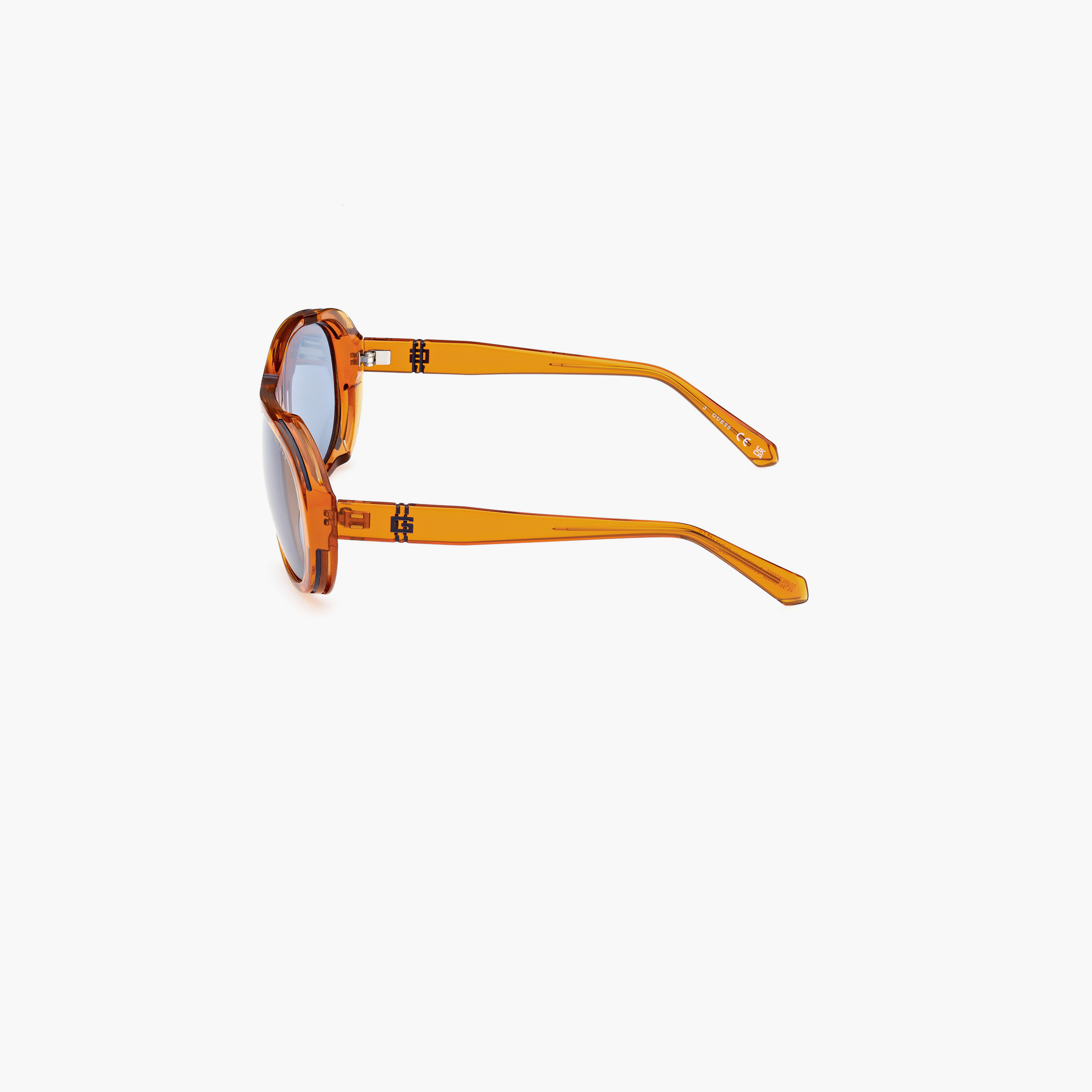 يخمن نظارة شمسية بيضاوية لون إزرق 62مم GU0008144V62-men-sunglasses-image-5