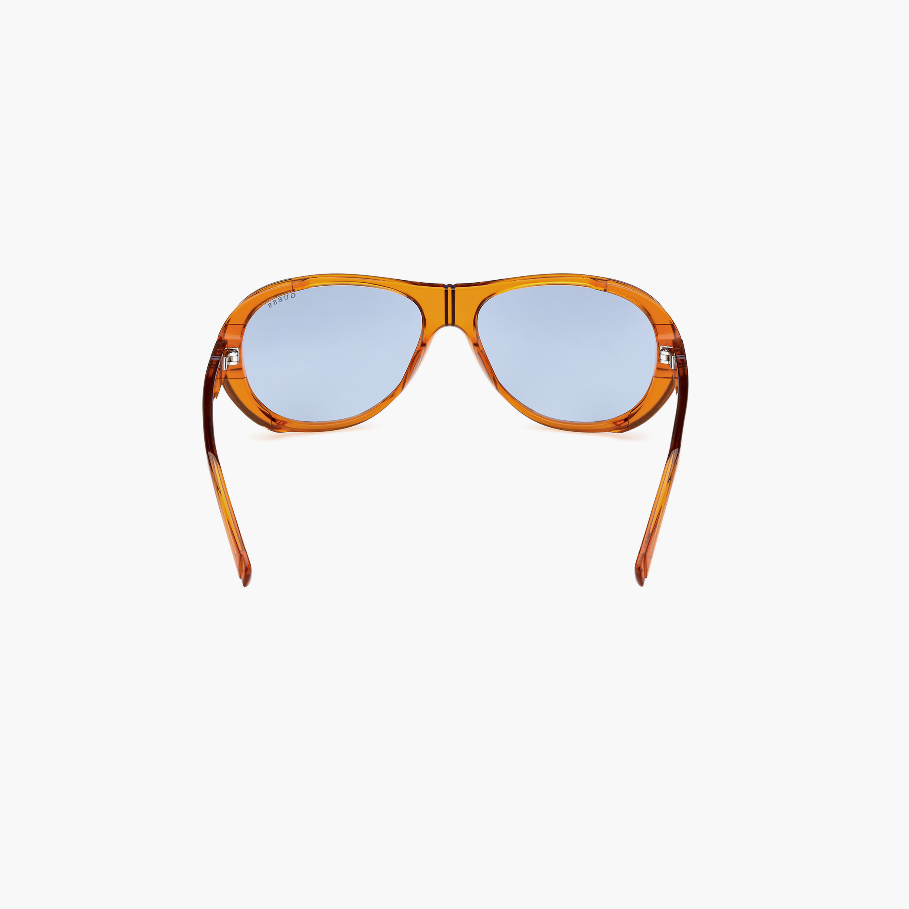 يخمن نظارة شمسية بيضاوية لون إزرق 62مم GU0008144V62-men-sunglasses-image-7