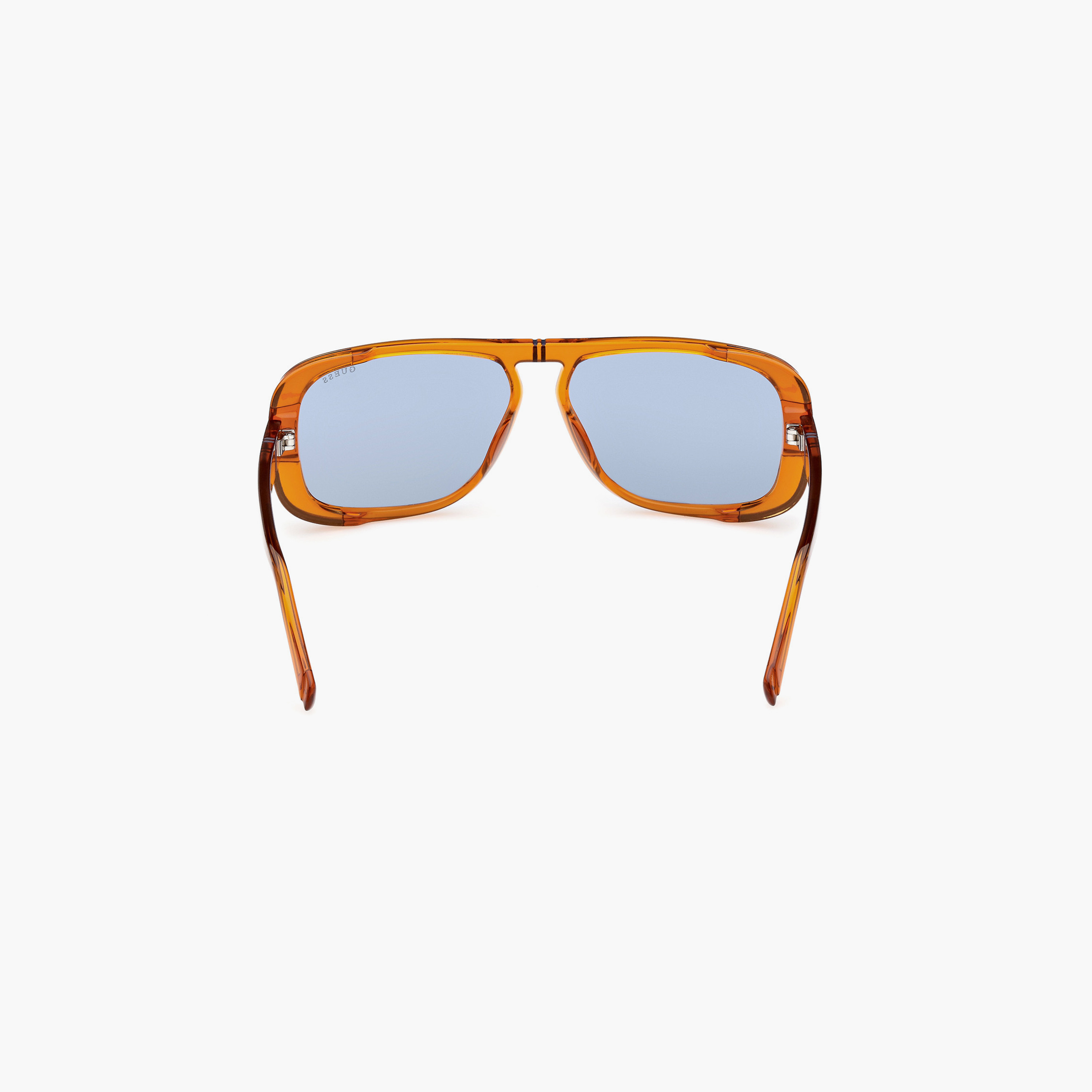 Guess 62MM Blue Rectangle Sunglasses GU0008244V62-men-sunglasses-image-7