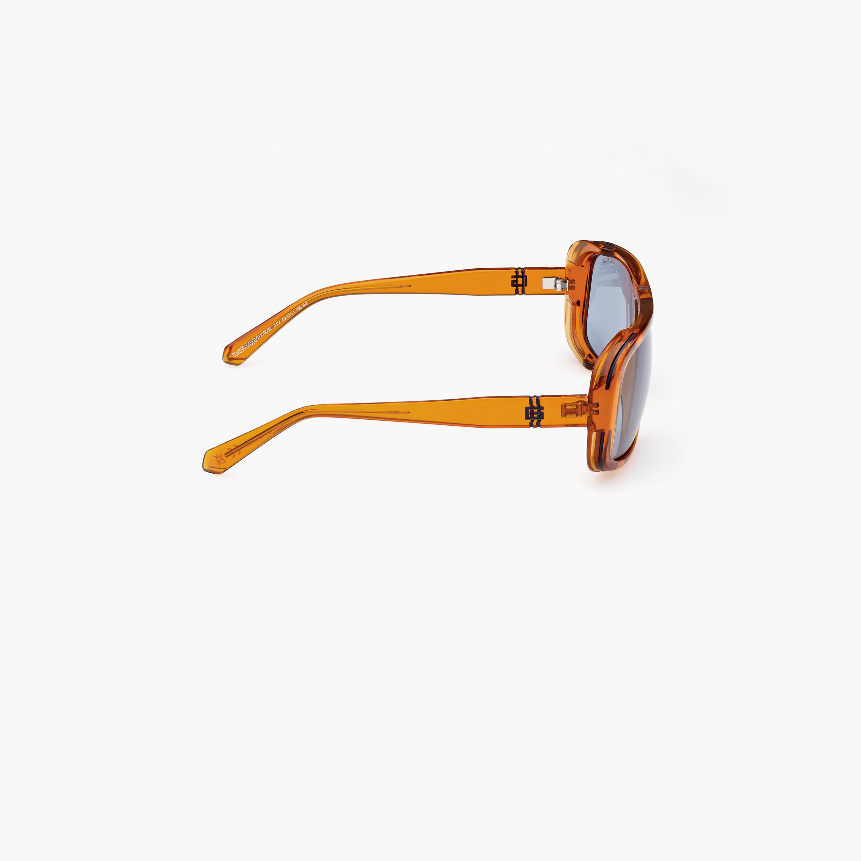 Guess 62MM Blue Rectangle Sunglasses GU0008244V62-men-sunglasses-image-9