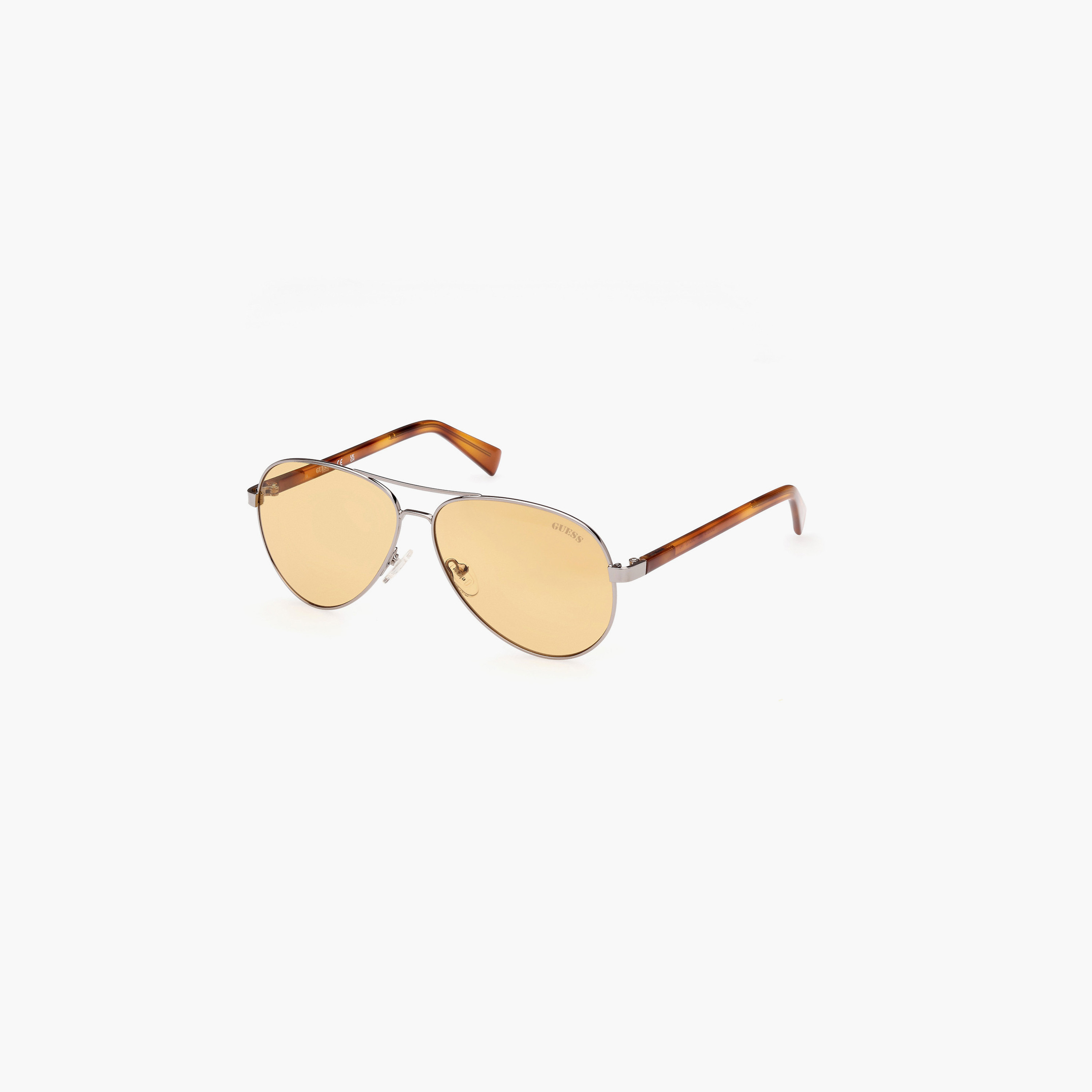 Guess 58MM Brown Aviator Sunglasses GU827908E58-men-sunglasses-image-1