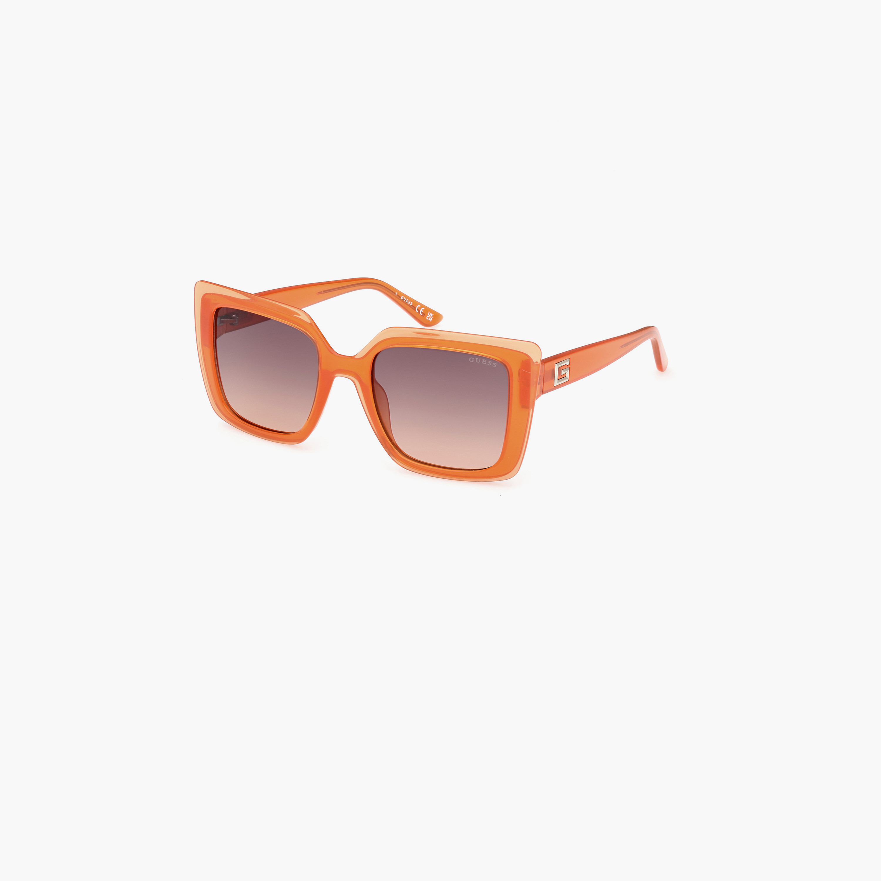 Guess 52MM Gradient Brown Oversized Sunglasses GU790844F52-women-sunglasses-image-1