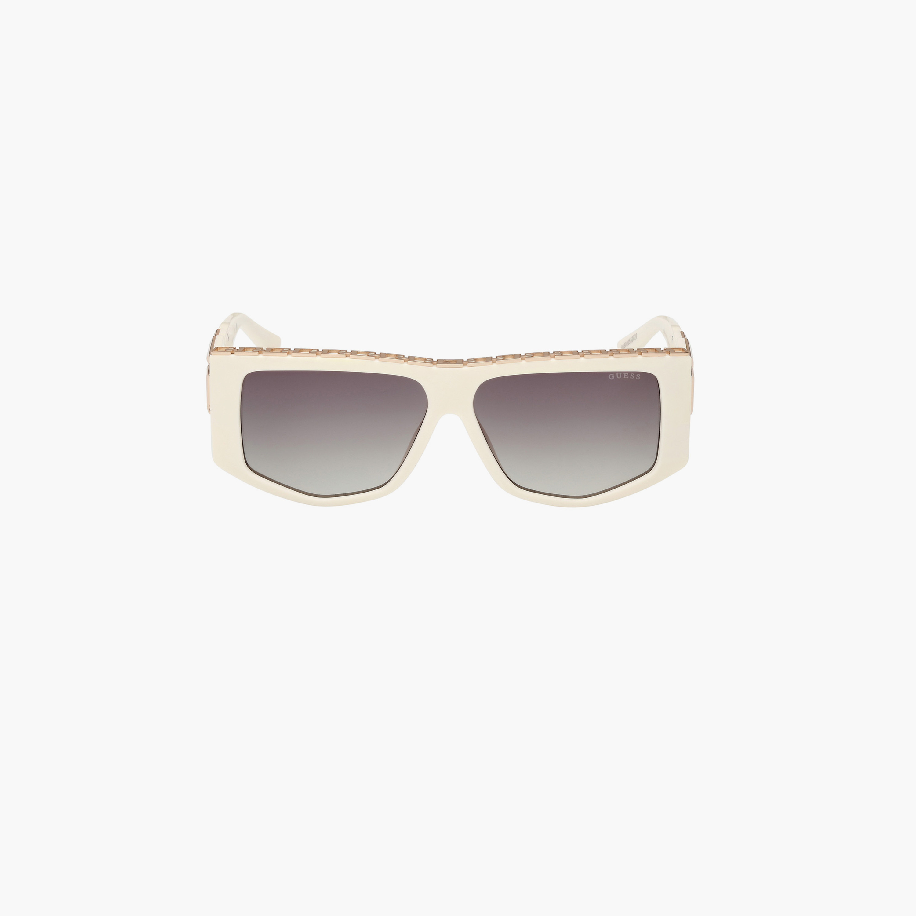 Guess 58MM Gradient Green Geometric Sunglasses GU791421P58-women-sunglasses-image-4