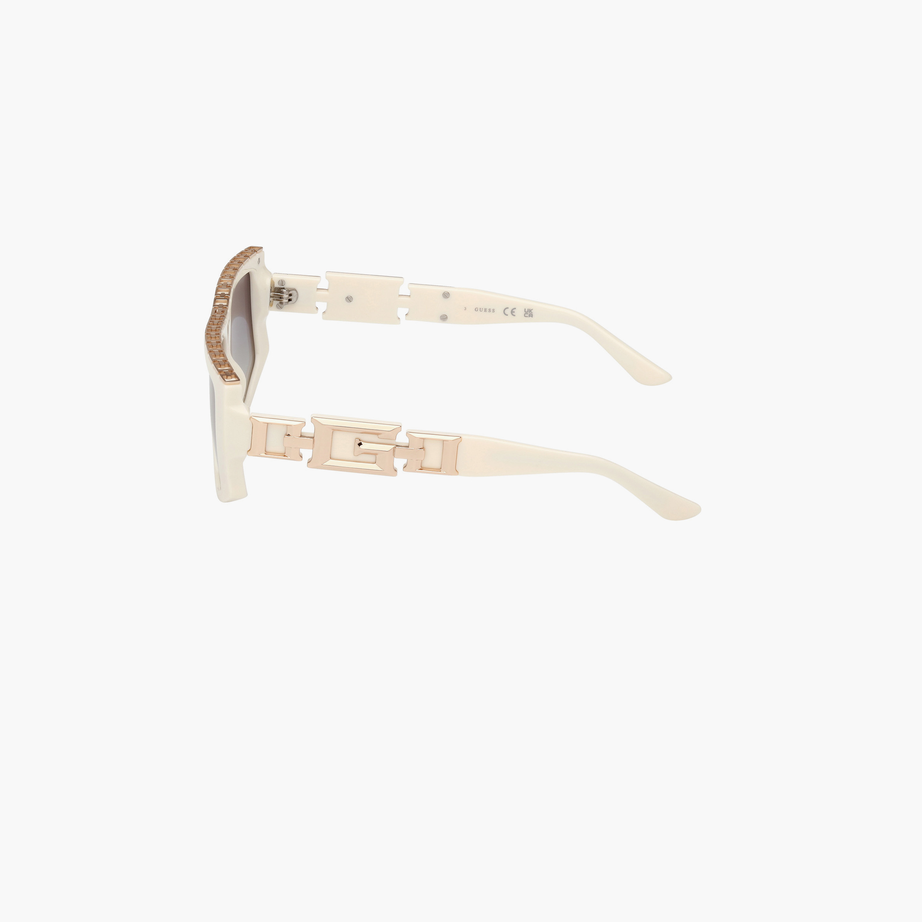 Guess 58MM Gradient Green Geometric Sunglasses GU791421P58-women-sunglasses-image-5