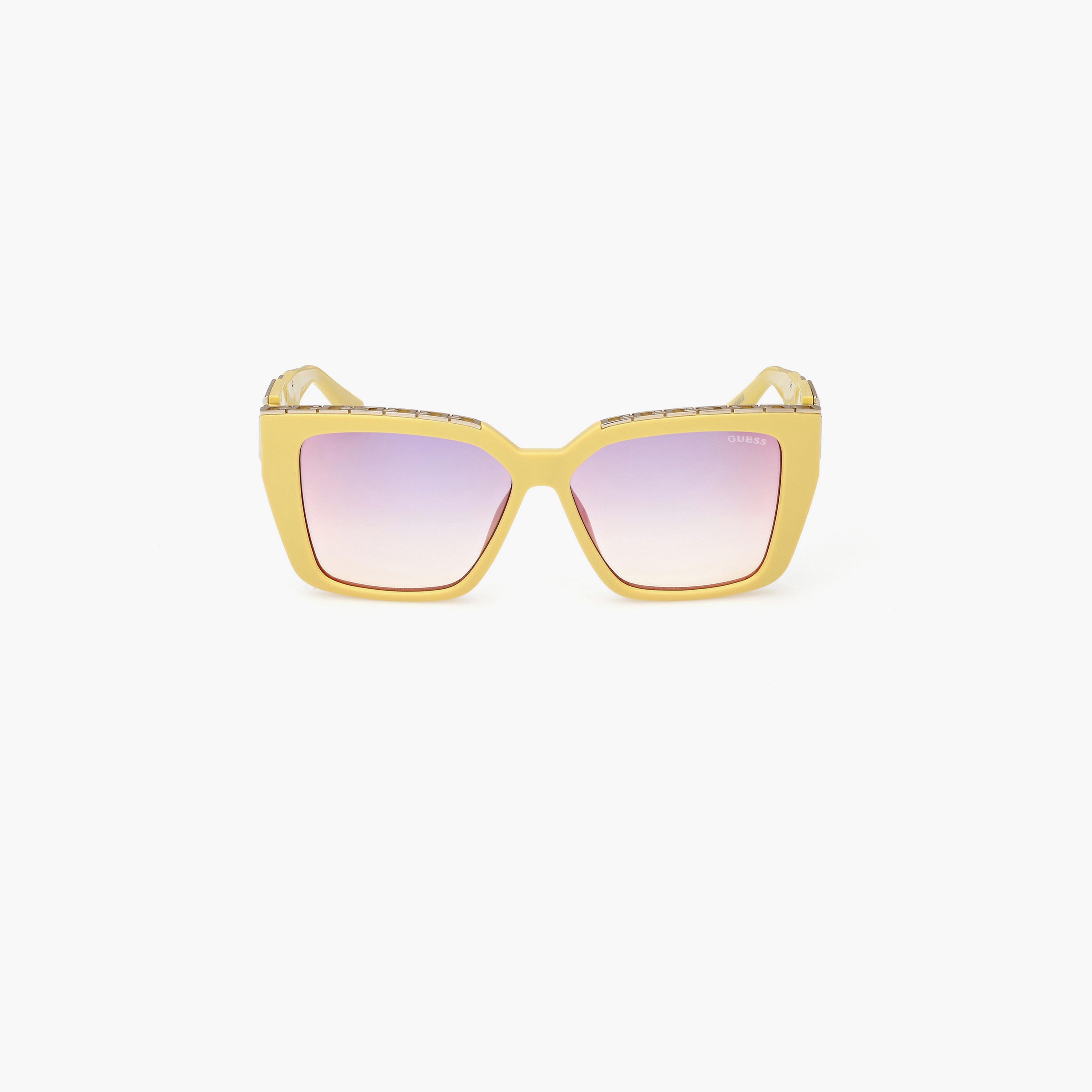 Guess 55MM Blue Mirror Butterfly Sunglasses GU791539X55-women-sunglasses-image-4