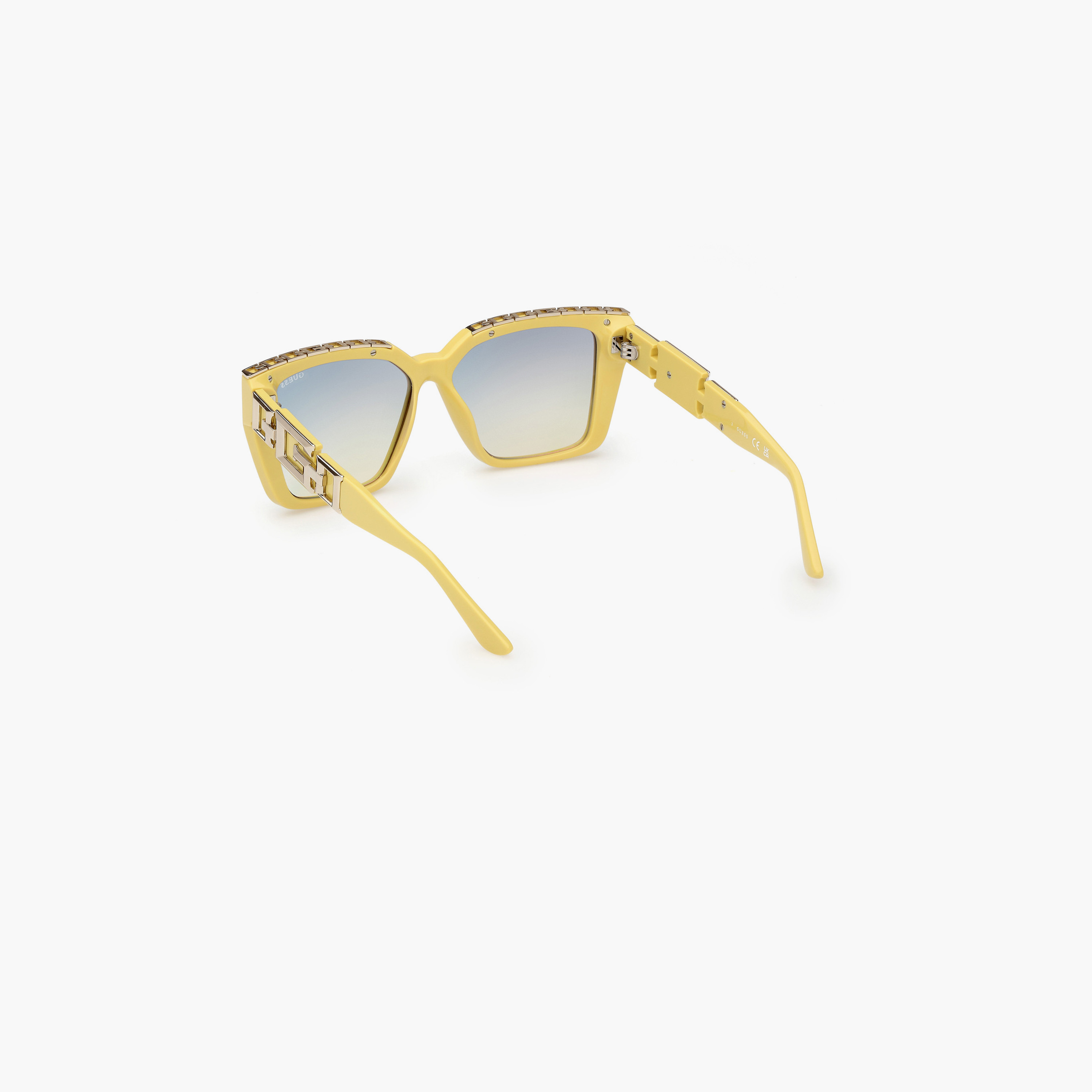 Guess 55MM Blue Mirror Butterfly Sunglasses GU791539X55-women-sunglasses-image-6