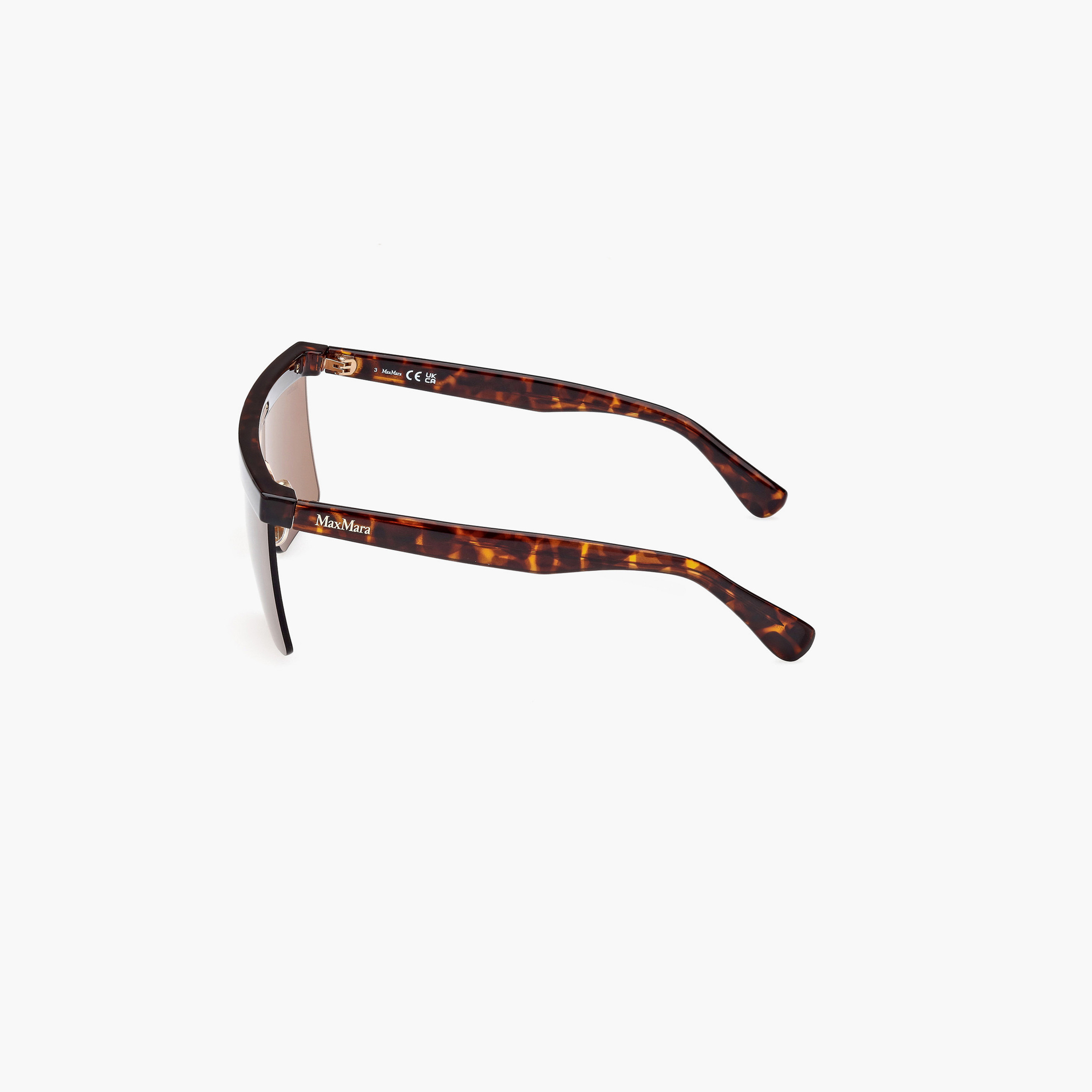 MaxMara 60MM Brown Geometric Sunglasses MM007252E60-women-sunglasses-image-5