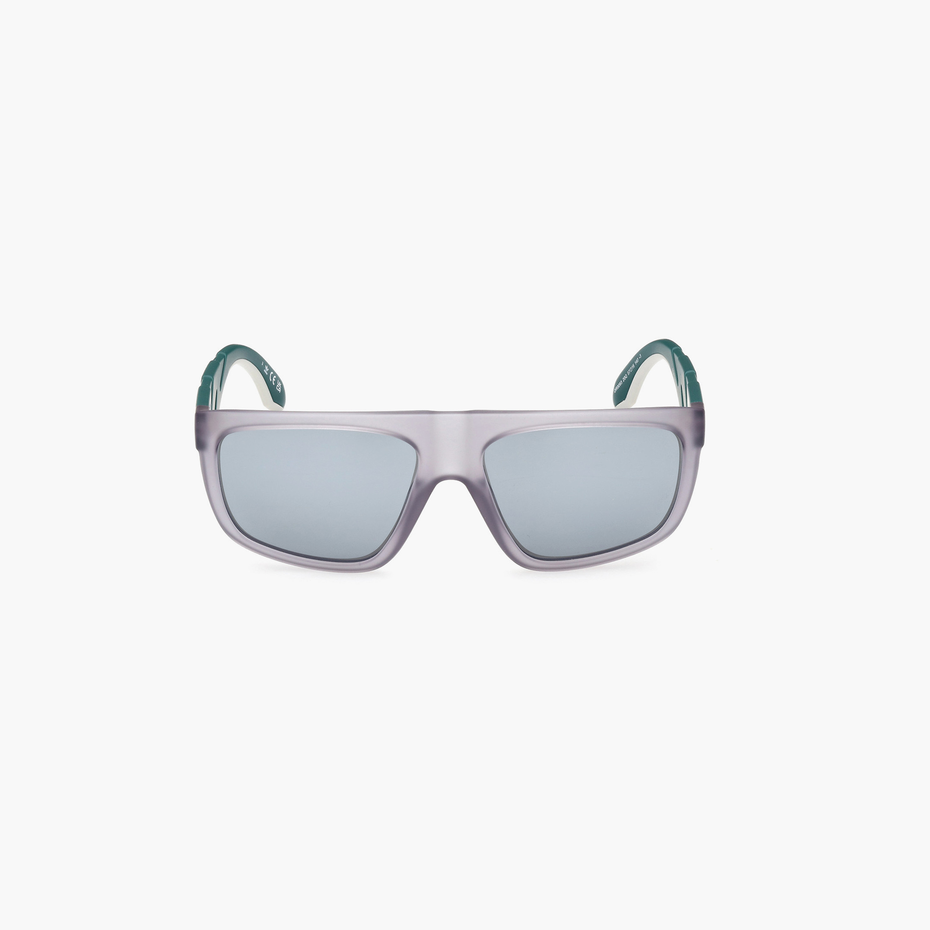 أديداس نظارة شمسية مستطيلة لون أخضر عاكس 57مم OR009320Q57-men-sunglasses-image-4