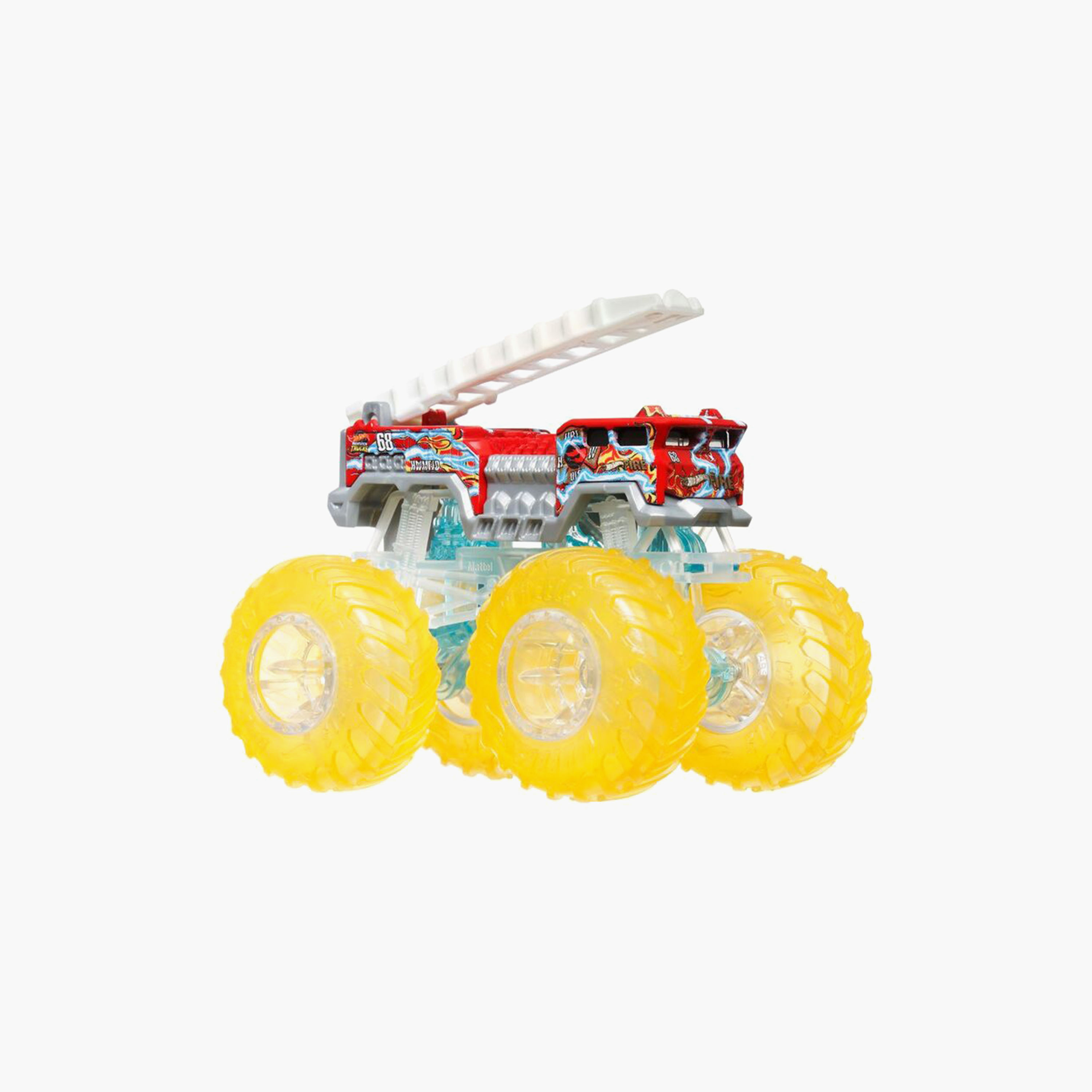 Hot Wheels Monster Trucks Toy, 1:64 Scale Die-Cast Vehicle with Power Smashers Deco(Styles May Vary)-toys-playvehicles-diecastcars-image-2