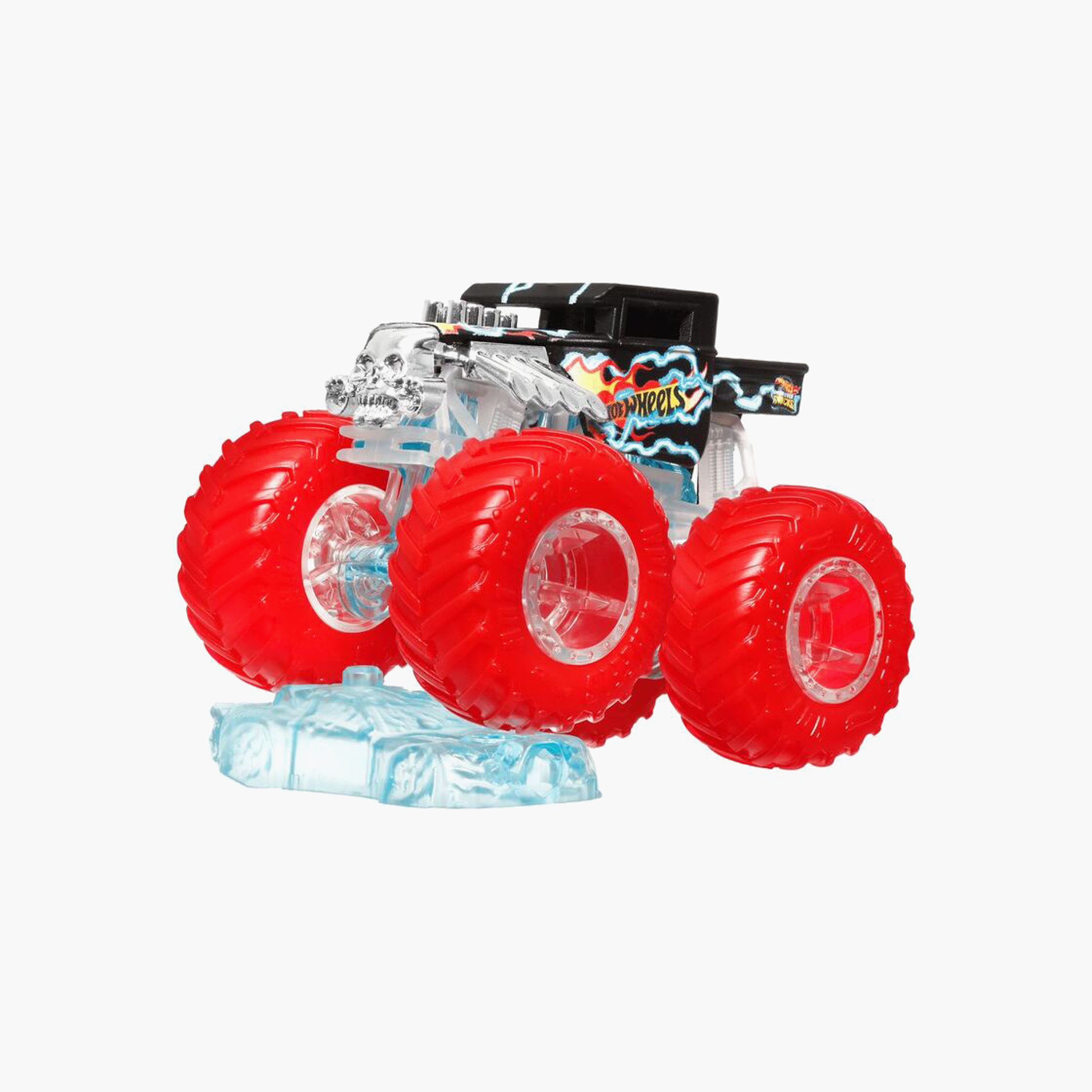 Hot Wheels Monster Trucks Toy, 1:64 Scale Die-Cast Vehicle with Power Smashers Deco(Styles May Vary)-toys-playvehicles-diecastcars-image-3