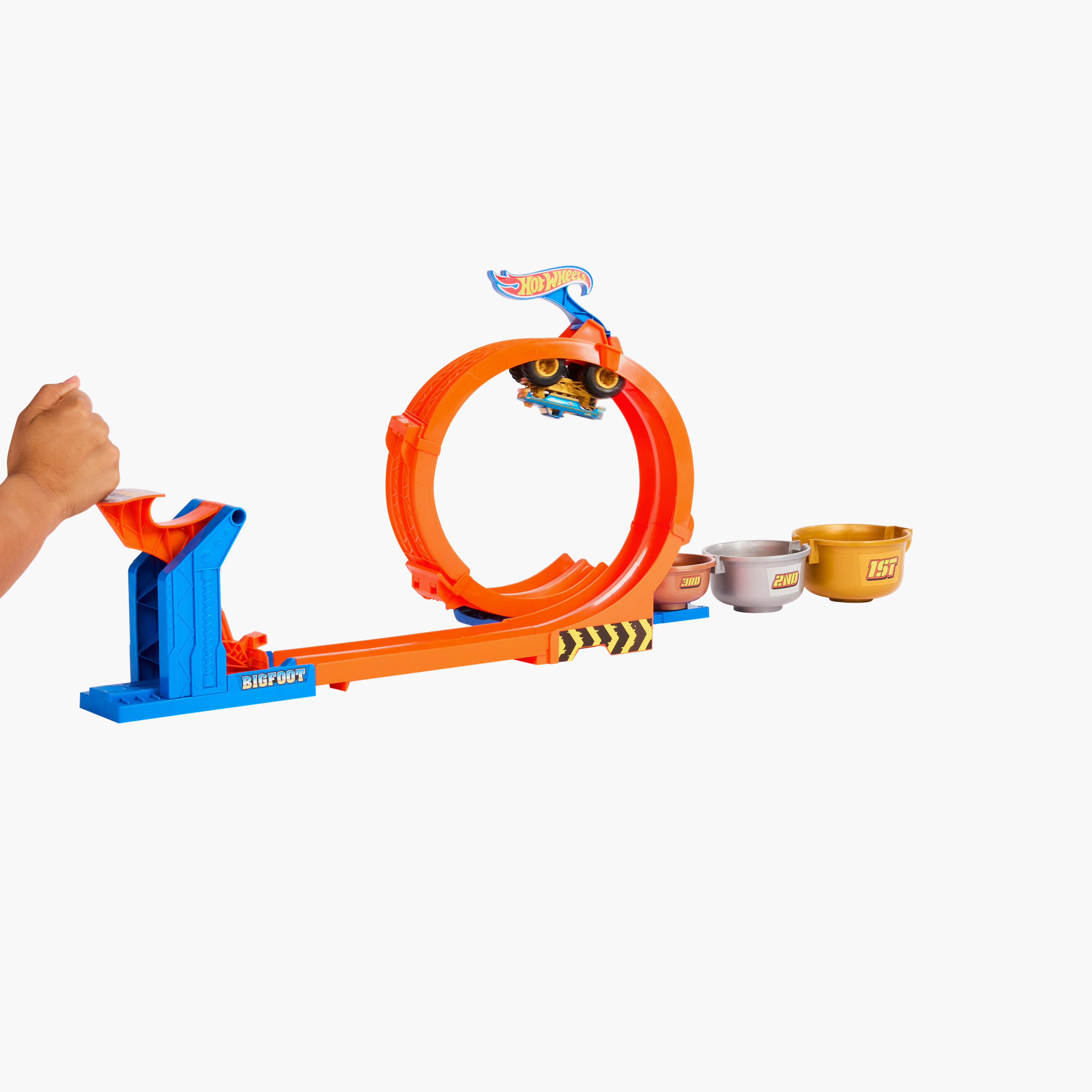 Hot Wheels Monster Trucks Loop-and-Flip Track Toy Set-toys-playvehicles-vehicleplaysets-image-5
