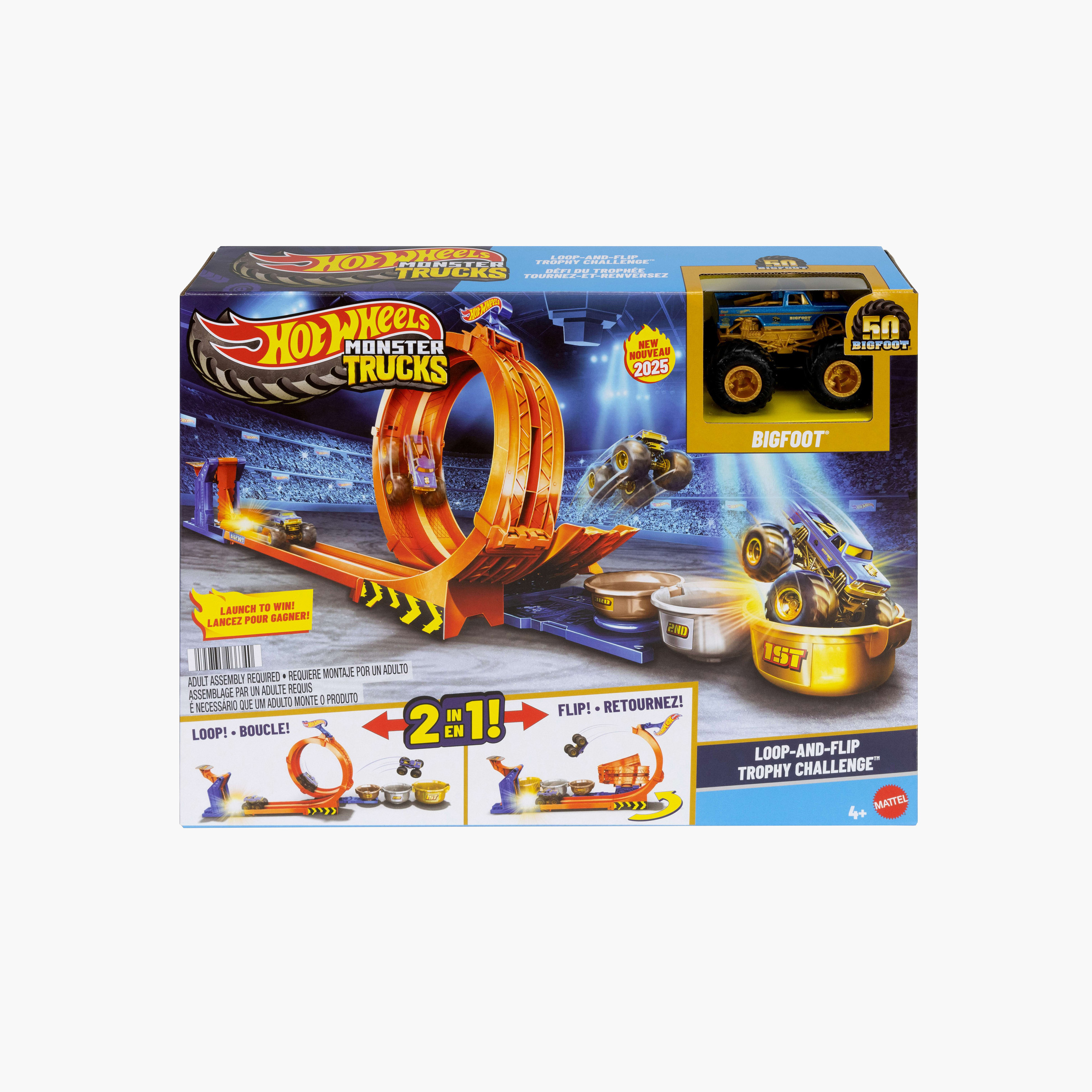 Hot Wheels Monster Trucks Loop-and-Flip Track Toy Set-toys-playvehicles-vehicleplaysets-image-6
