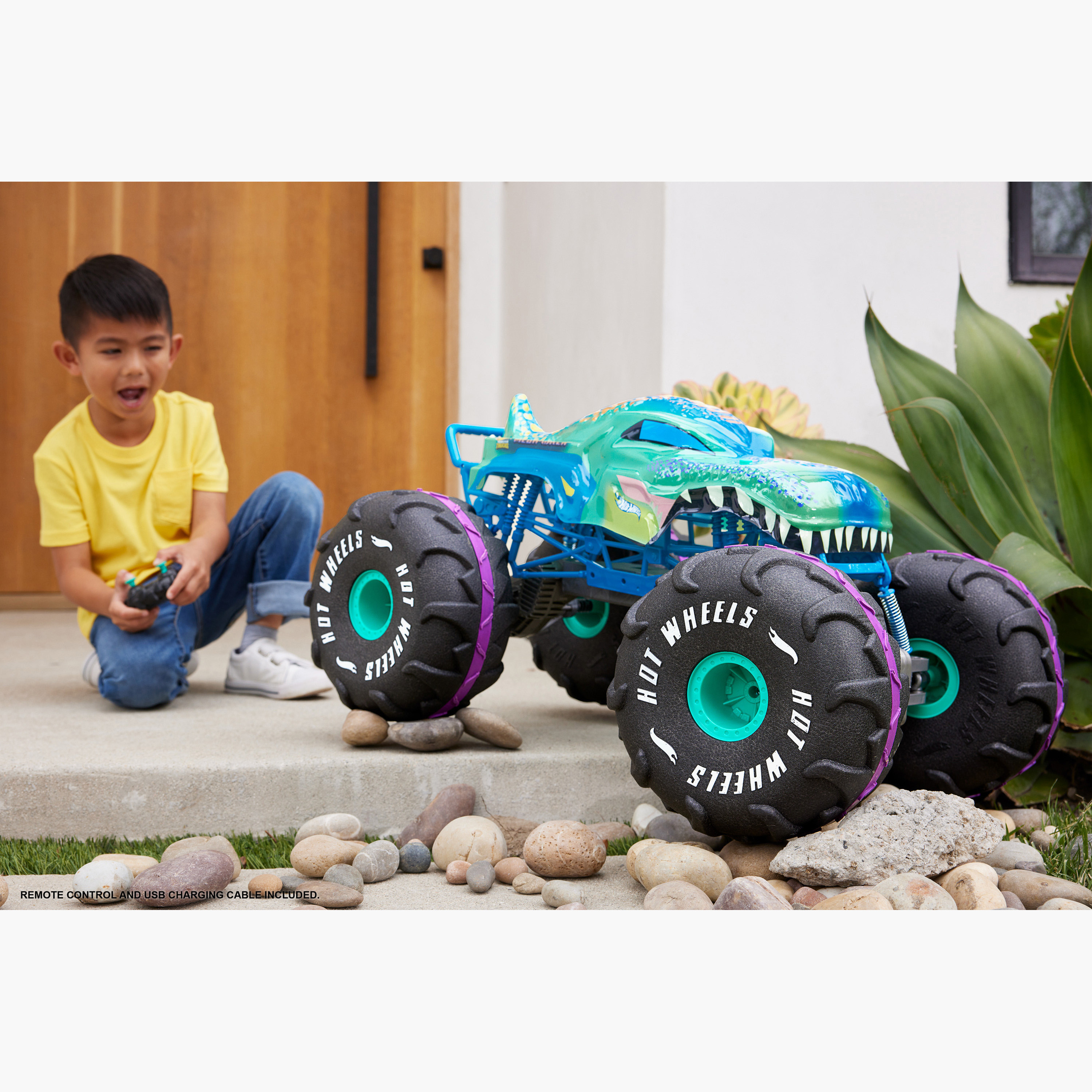 Hot Wheels 1:6 Scale Remote Control Monster Truck Mega-Wrex Toy-toys-remotecontrolledvehicles-rcvehicles-image-2