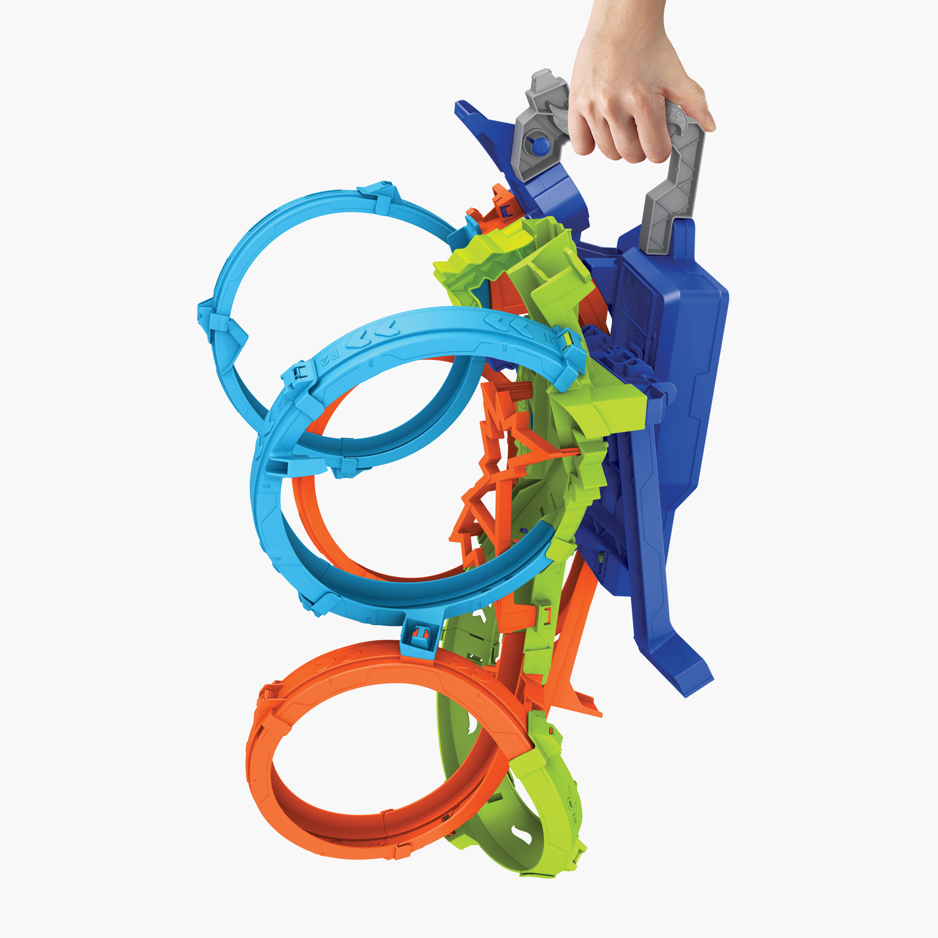 Hot Wheels 4-Loop Crash-Out Toy Track Set-toys-playvehicles-vehicleplaysets-image-3