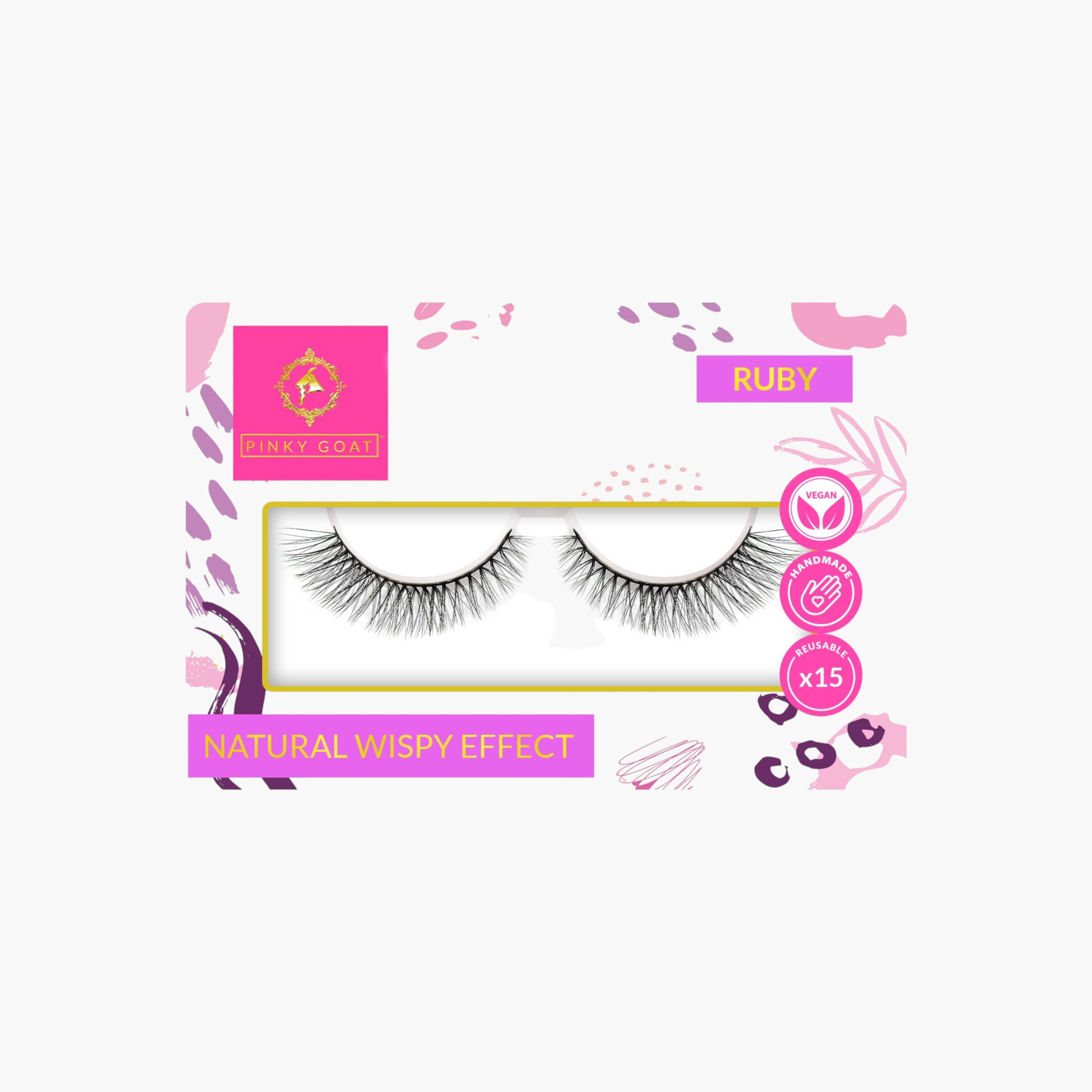 Pinky Goat Ruby Eyelashes-beautyandpersonalcare-makeup-eyes-falselashes-image-1