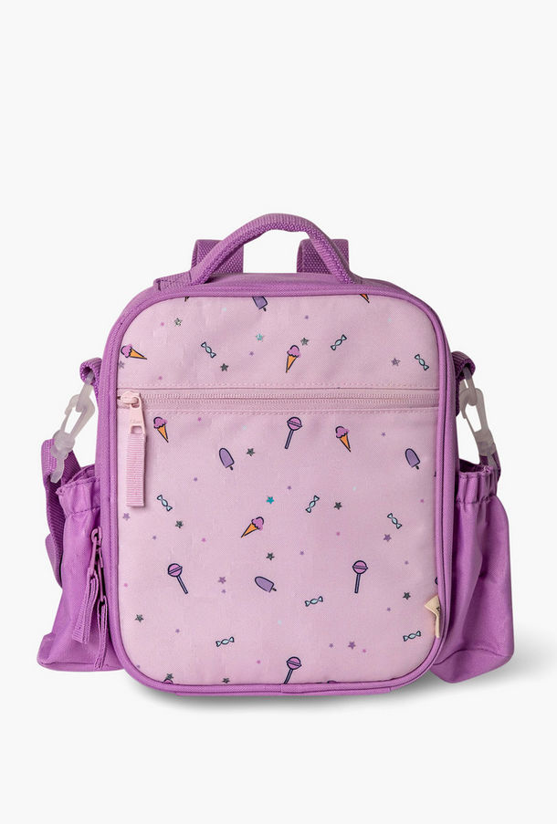 شنطة غداء معزولة بطبعات وحمالات قابلة للتعديل وسحاب إغلاق من سيترون-school-lunchessentials-image-1