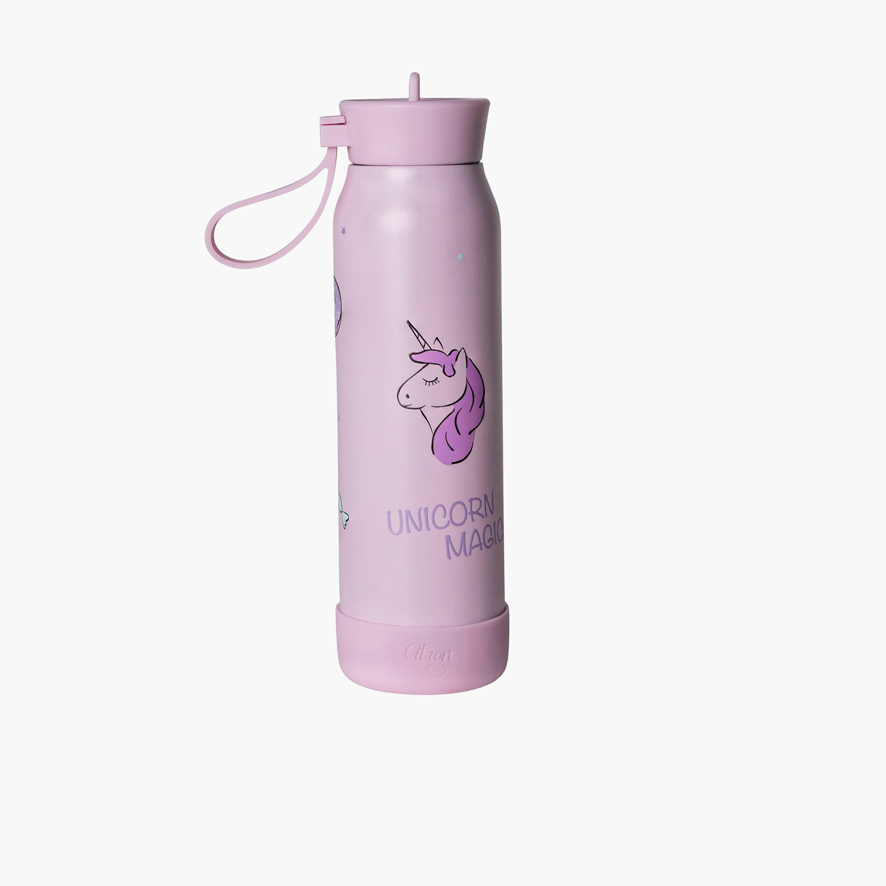 قارورة مياه عازلة بجدار ثلاثي وطبعات يونيكورن من سيترون - 350 مل-school-waterbottles-image-1