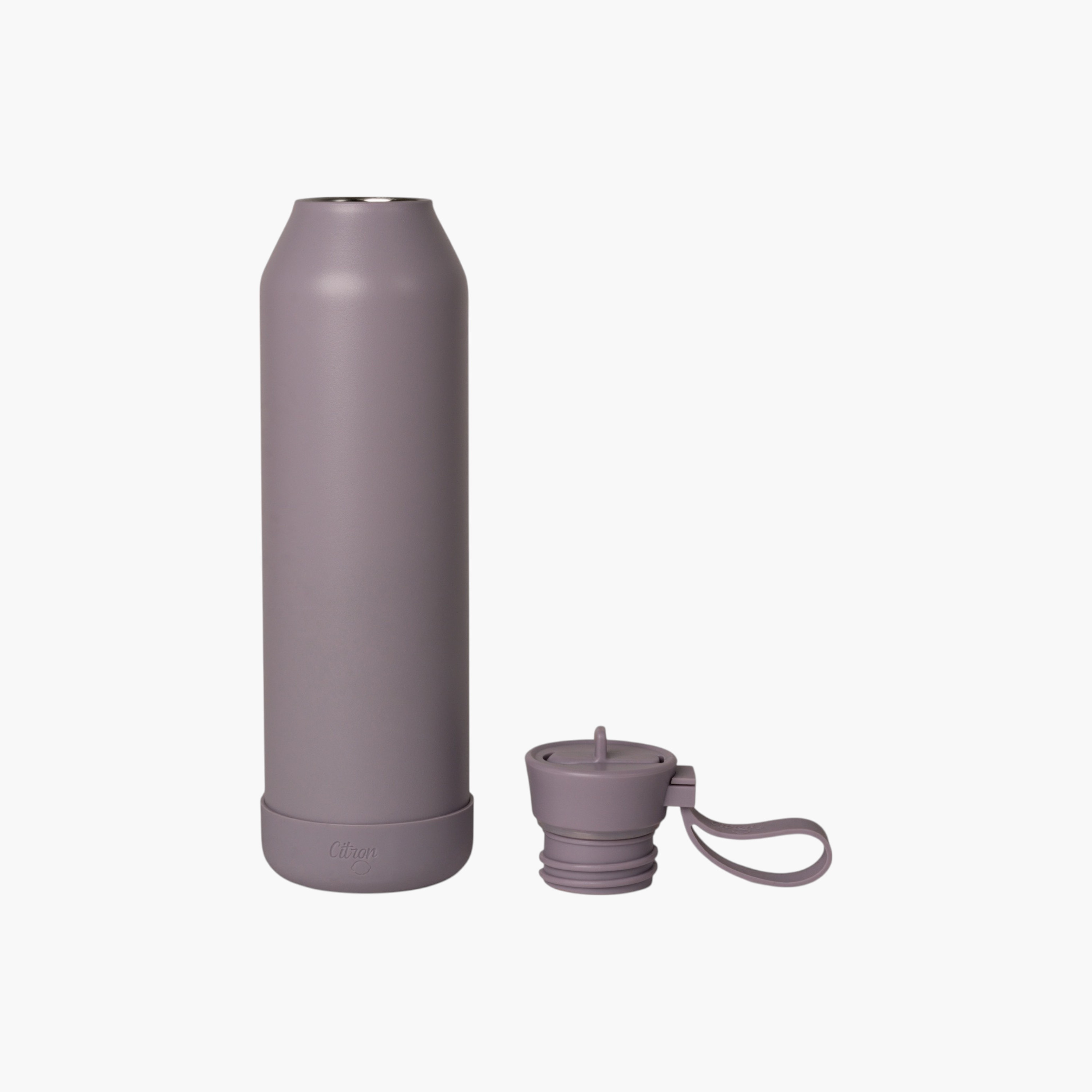 Citron Solid Double Wall Insulated Water Bottle - 750 ml-school-waterbottles-image-4