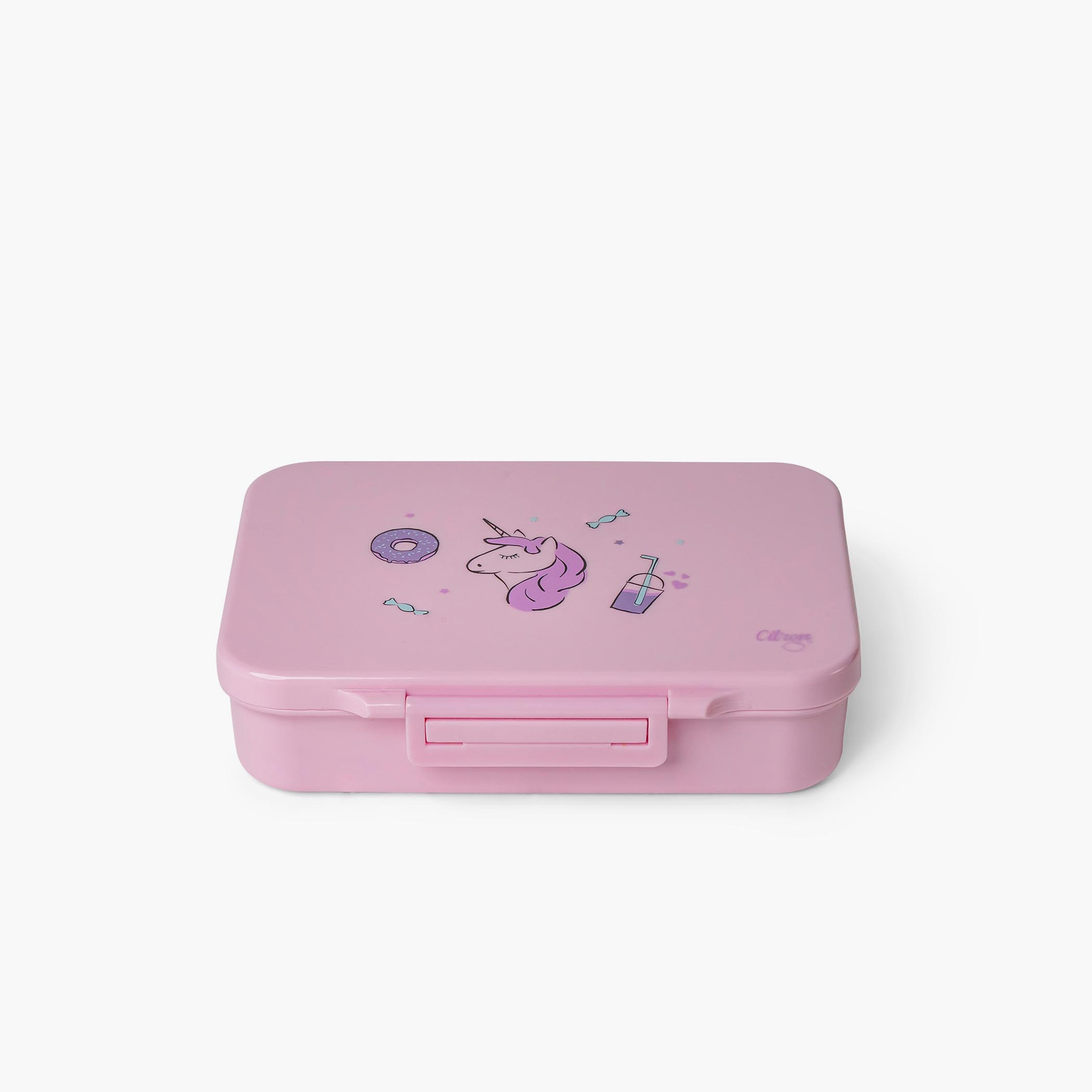 صندوق غداء بينتو 4 أقسام بطبعات يونيكورن من سترون-school-lunchessentials-lunchboxes-image-1
