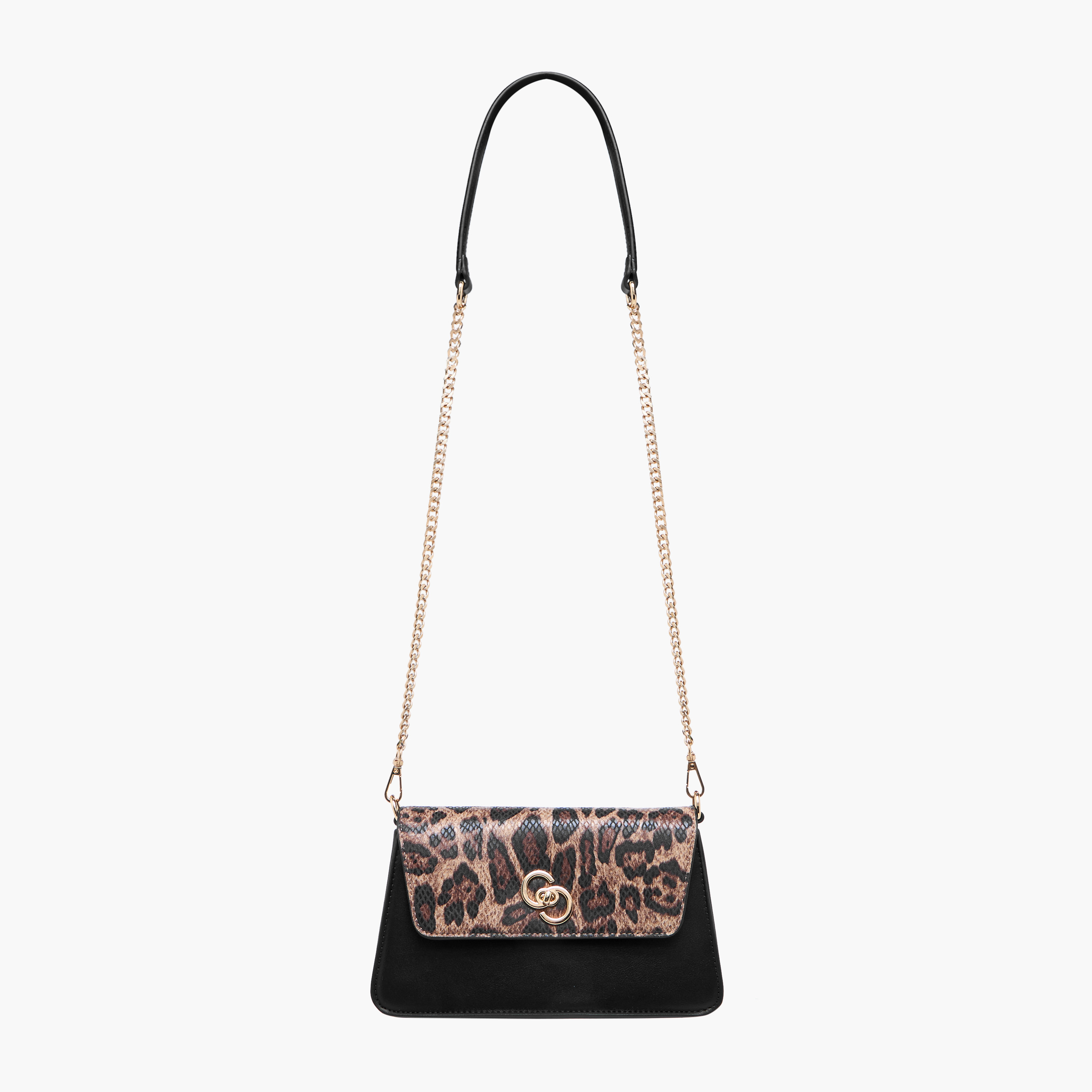 Celeste Animal Print Crossbody Bag with Chain Strap-women-bagsandwallets-handbags-image-3