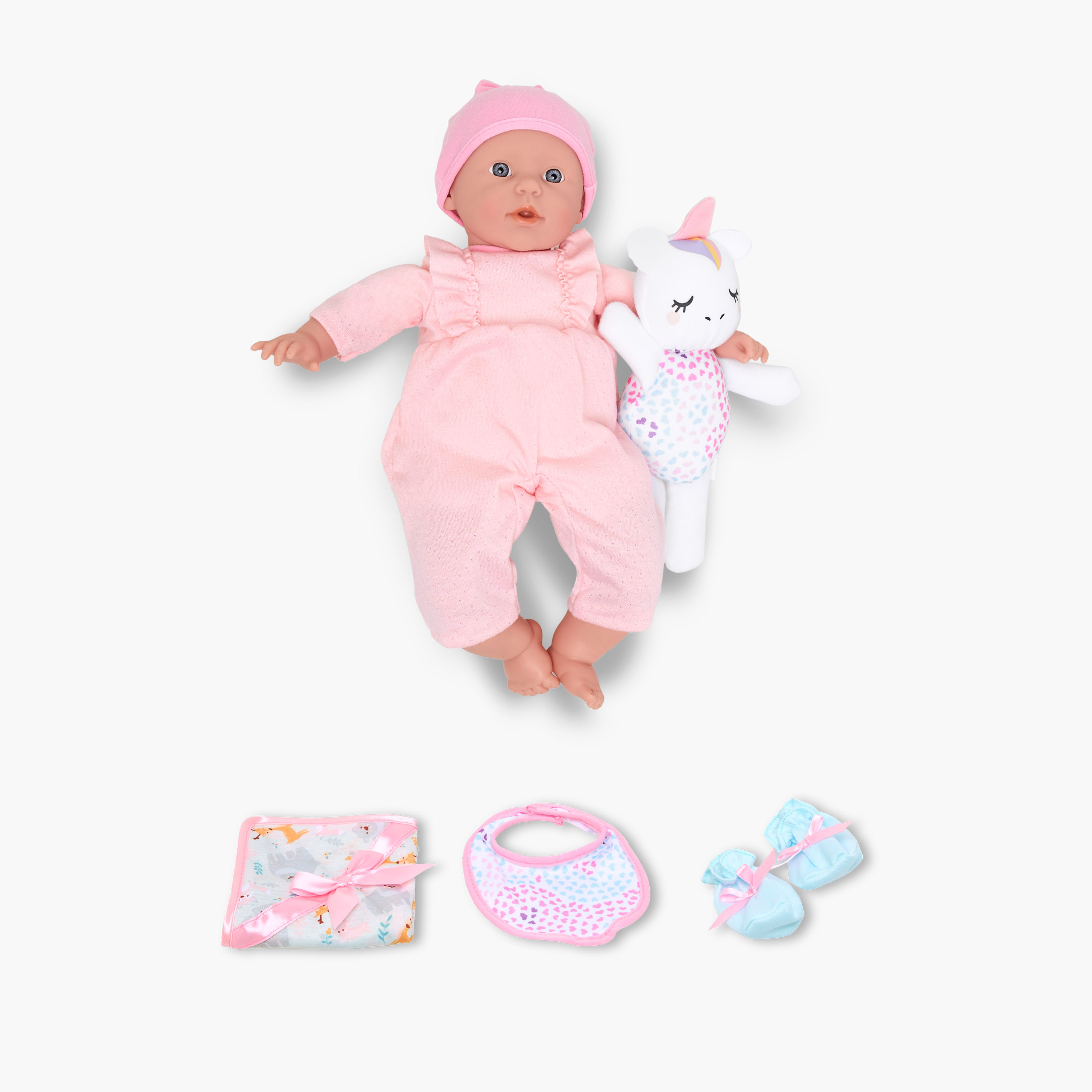 Kisses Cuddles Baby Deluxe Doll Playset - 38 cm-toys-dollsandplaysets-dollplaysets-image-1